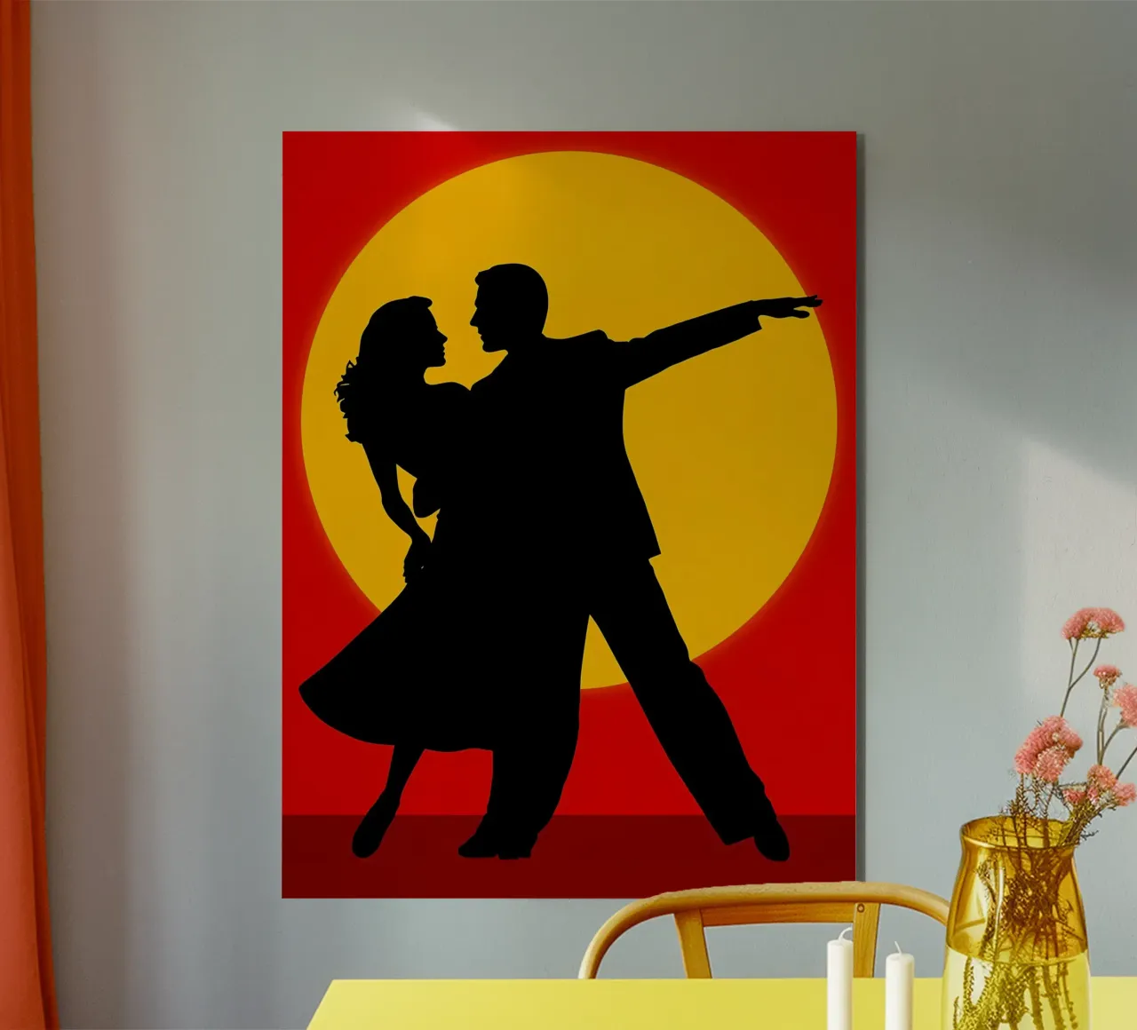 Couple Dancing forex plate by Musictime