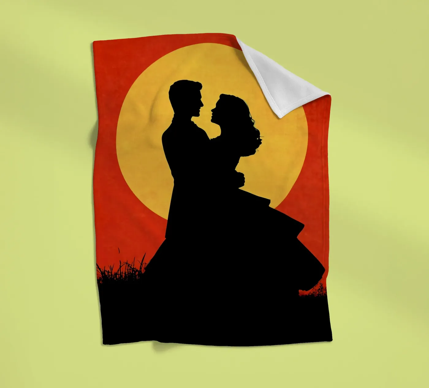 Paar tanzt Fleecedecke von Musictime