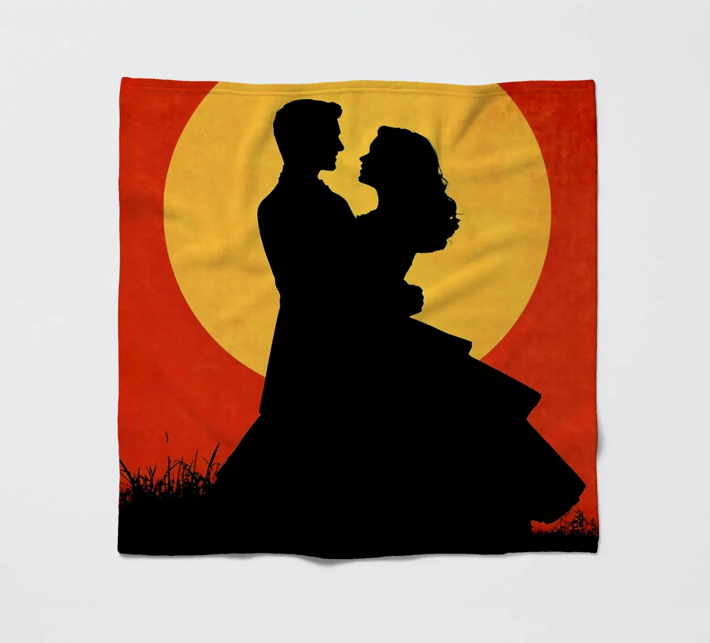 Paar tanzt Fleecedecke von Musictime