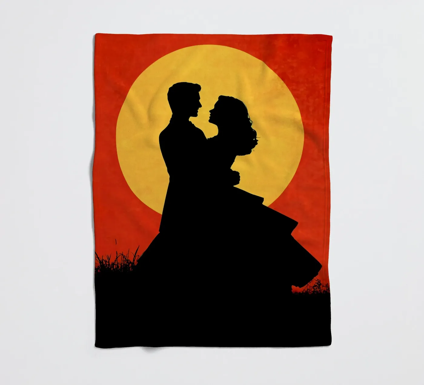 Paar tanzt Fleecedecke von Musictime