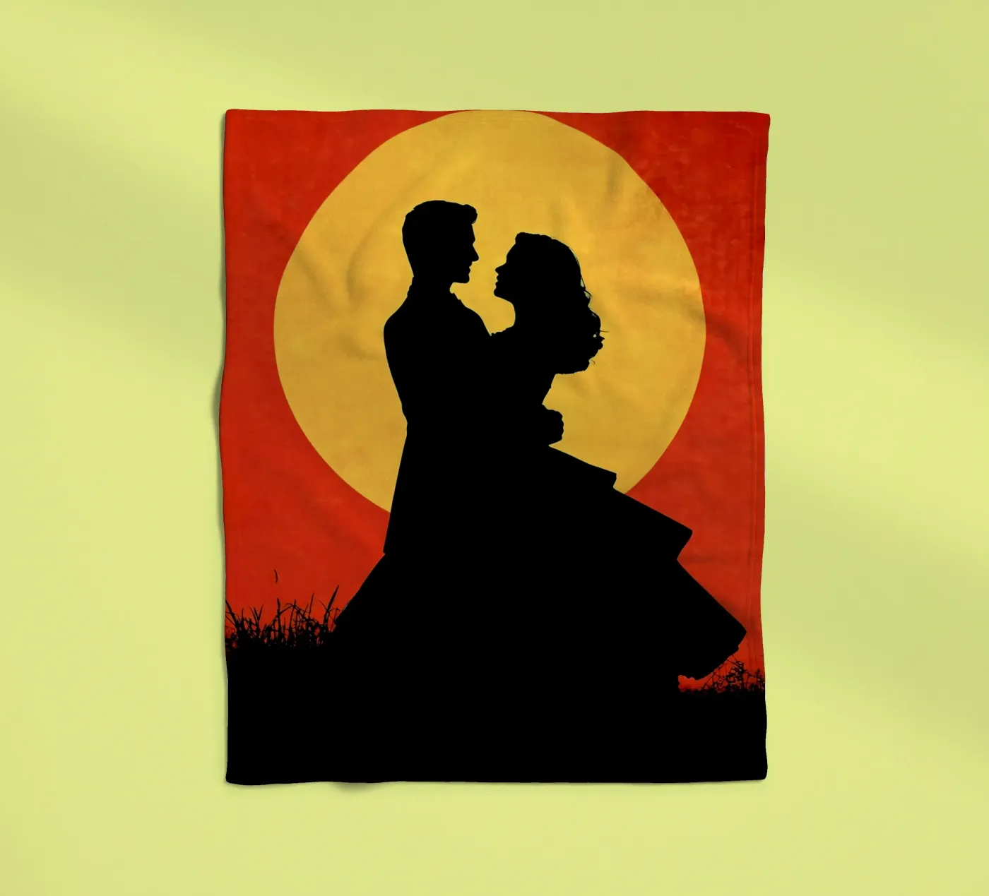 Paar tanzt Fleecedecke von Musictime