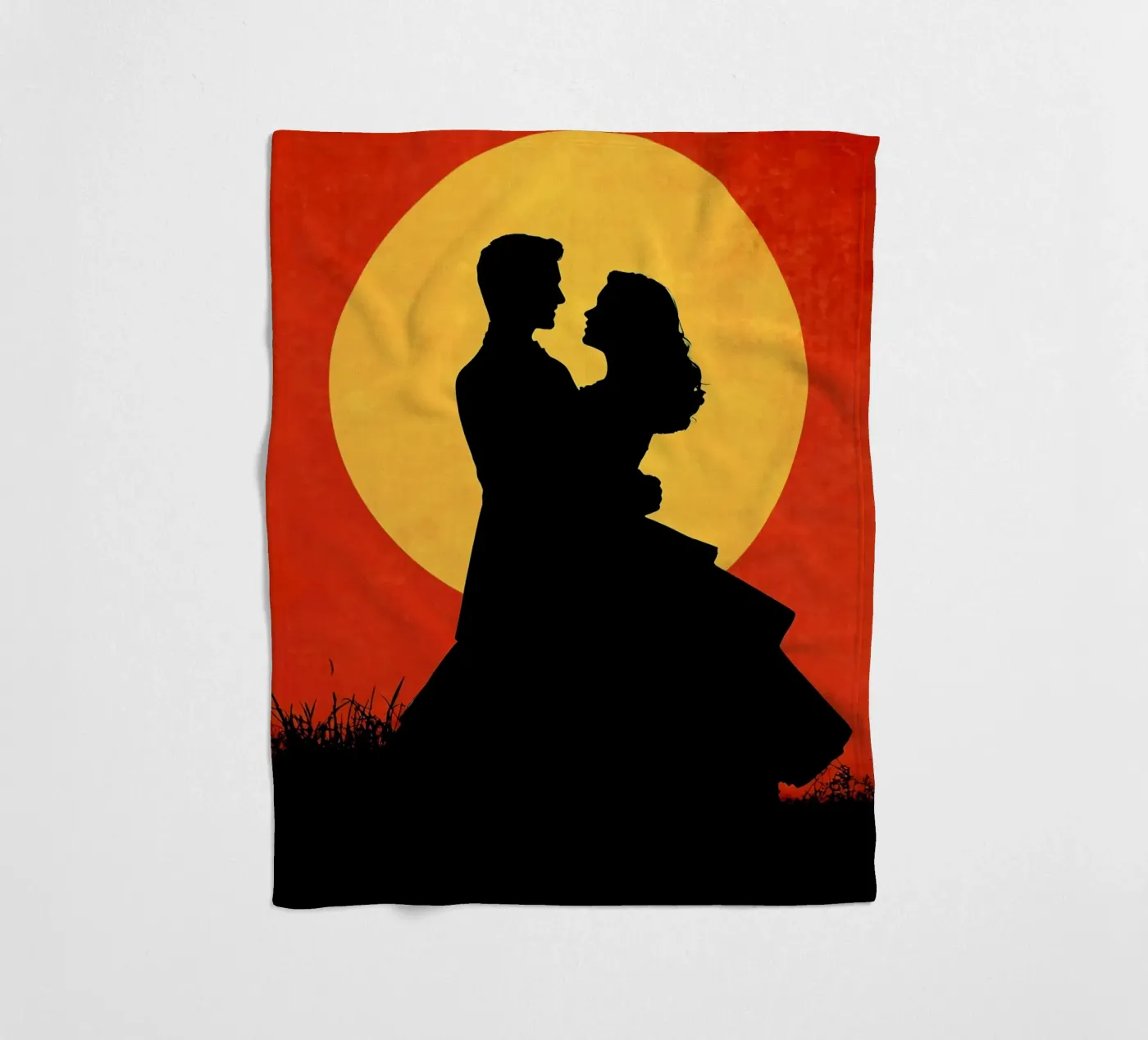 Paar tanzt Fleecedecke von Musictime