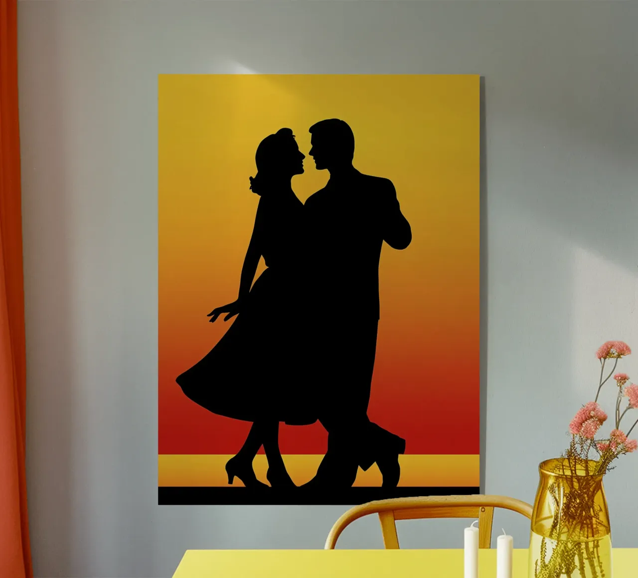 Couple Dancing acrylic glass by Musictime