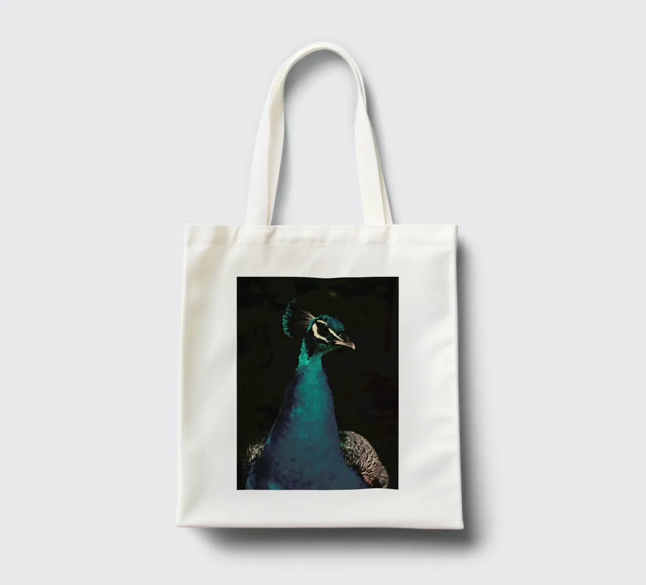 Peacock And Proud tote bag by Ingrid Beddoes