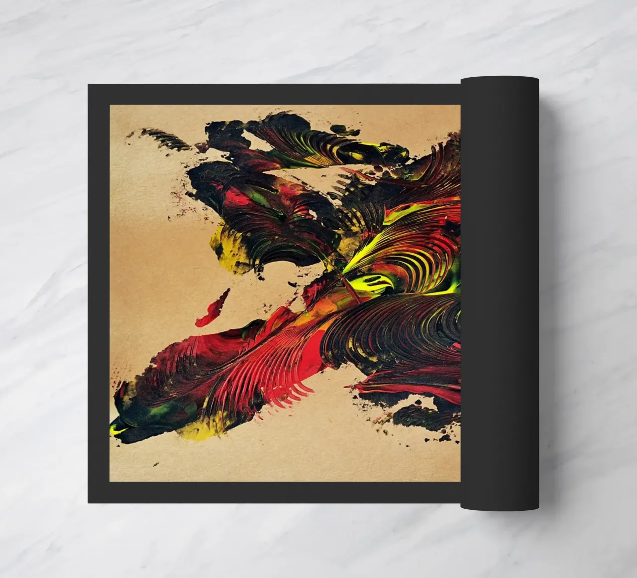 NATURAL STYLE 42 zerbino da Thierry Vobmann Abstract painting