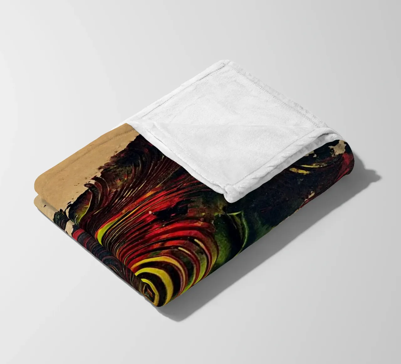 NATURAL STYLE 42 coperta in pile da Thierry Vobmann Abstract painting