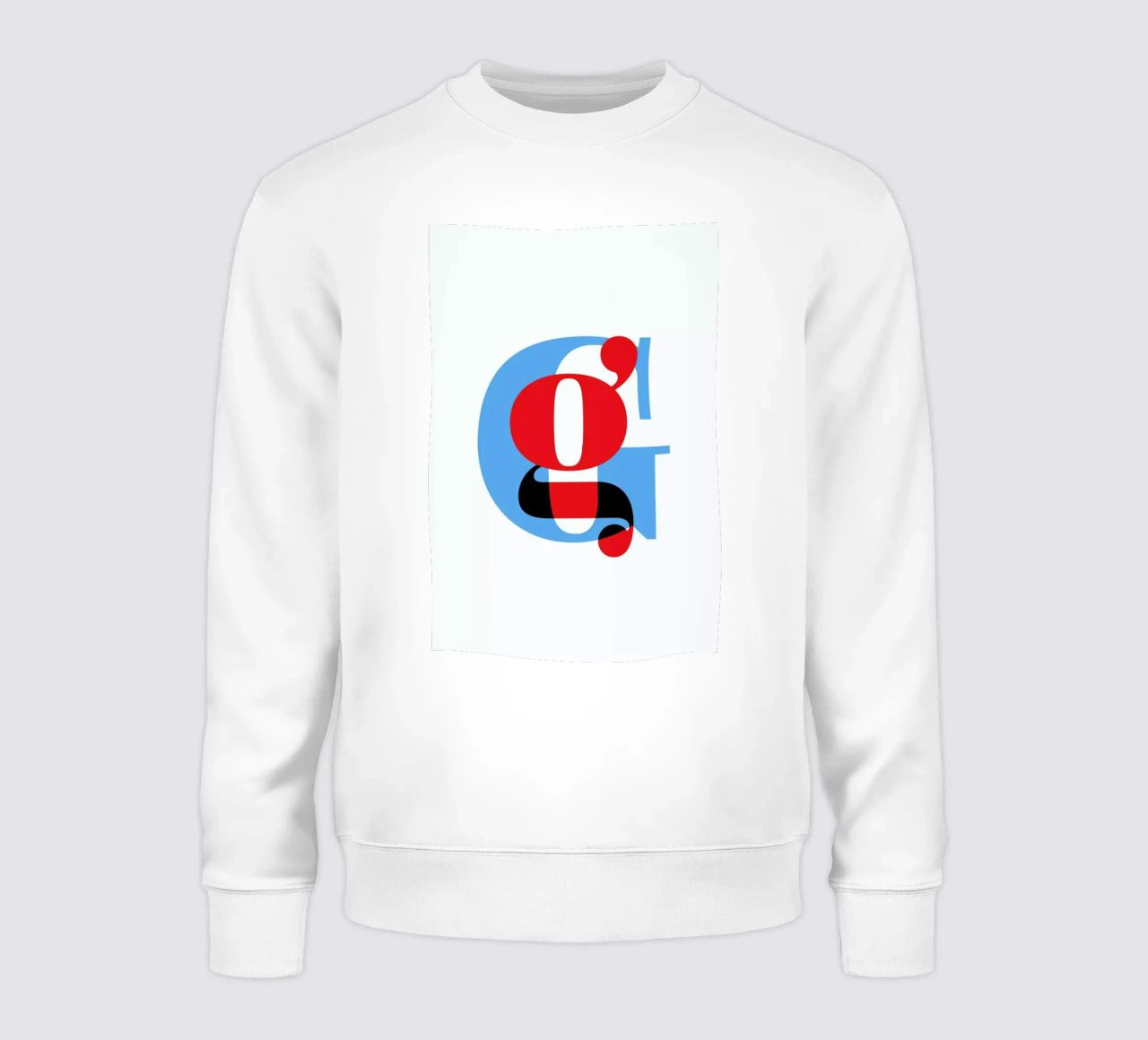 Cyan/Red G felpa da Studio One
