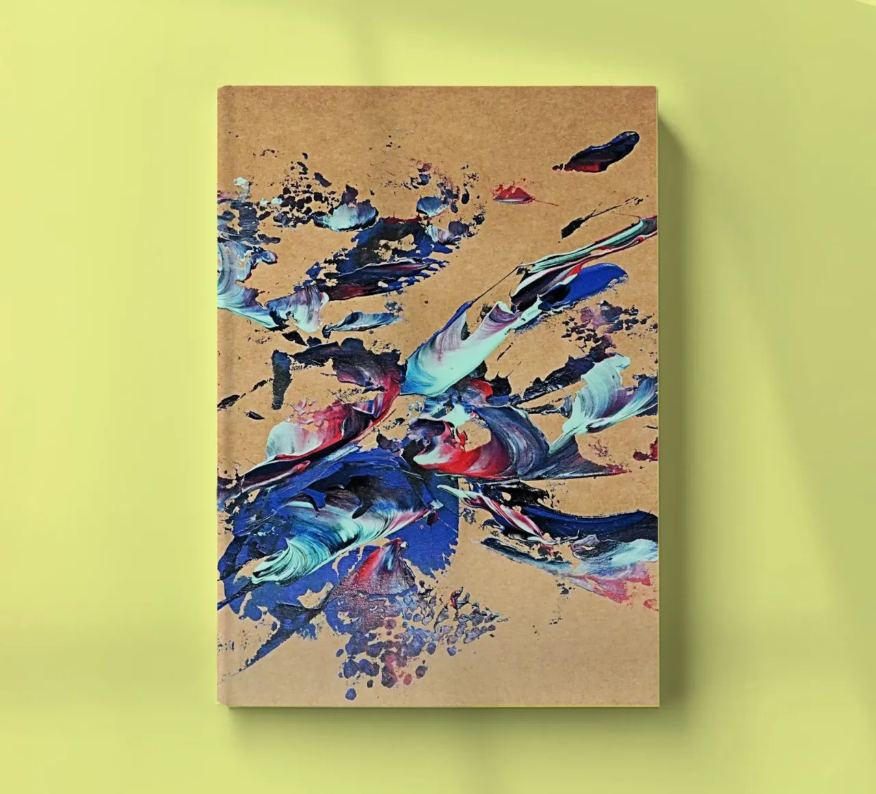NATURAL STYLE 43 notebook by Thierry Vobmann Abstract painting