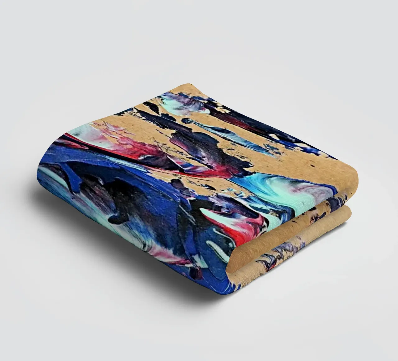 NATURAL STYLE 43 asciugamano da bagno da Thierry Vobmann Abstract painting