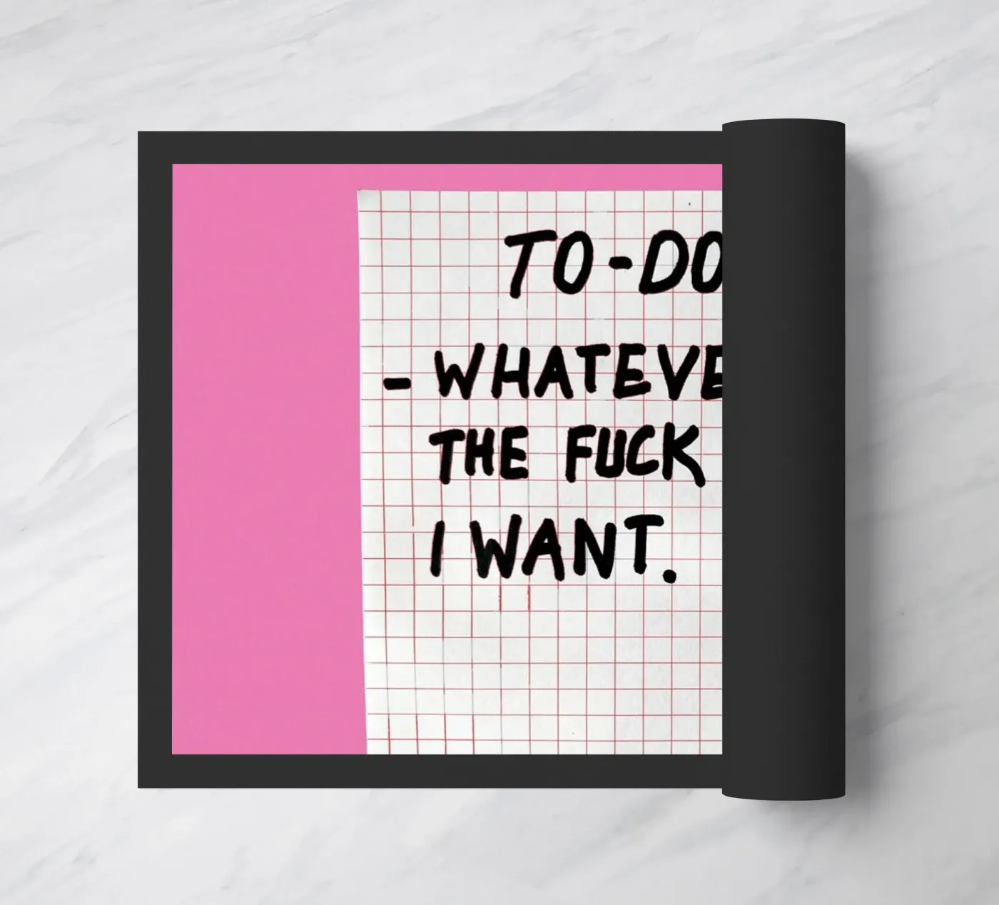 TO-DO Fußmatte von thesoulhugclub