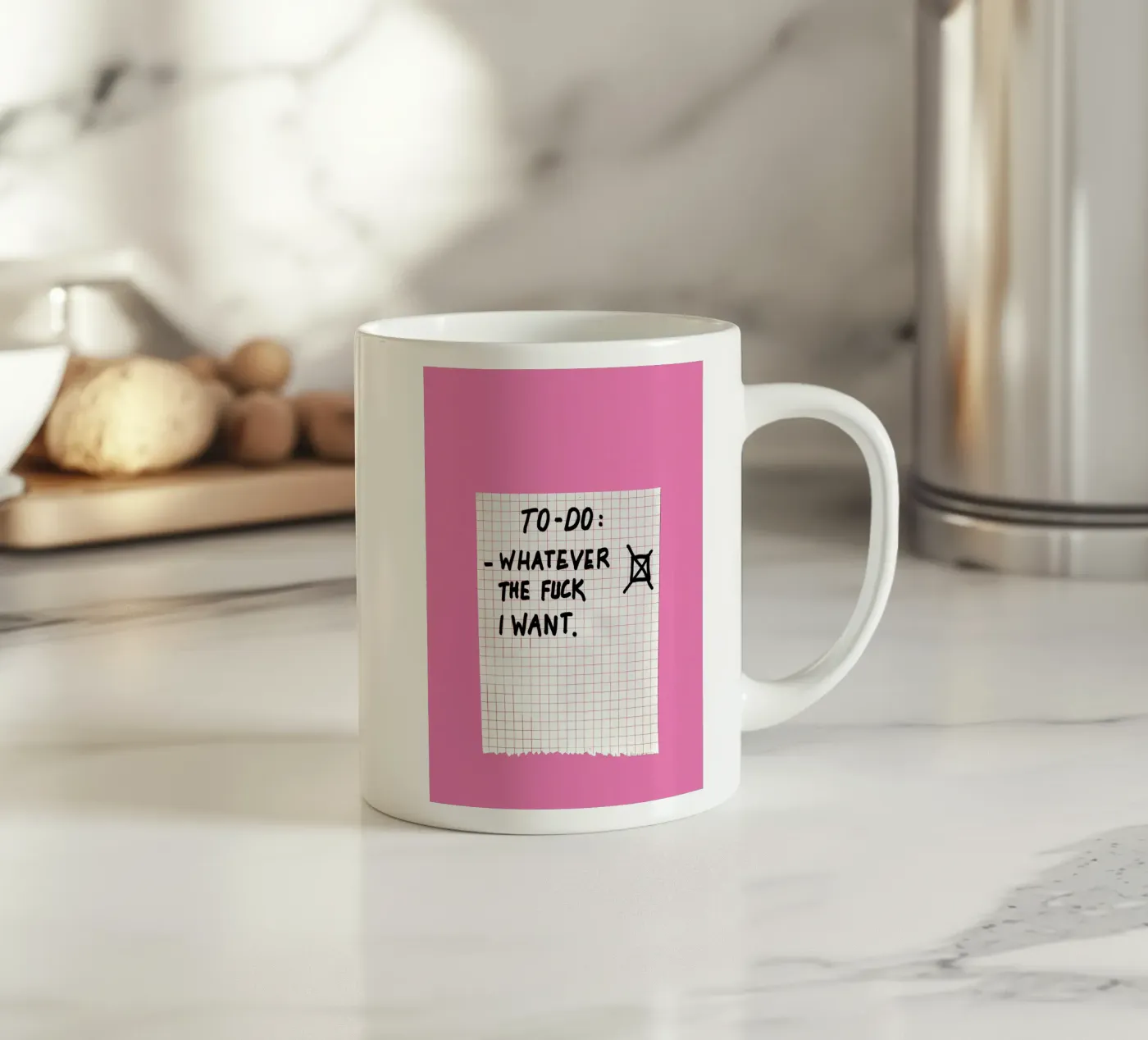 TO-DO ceramic mug by thesoulhugclub