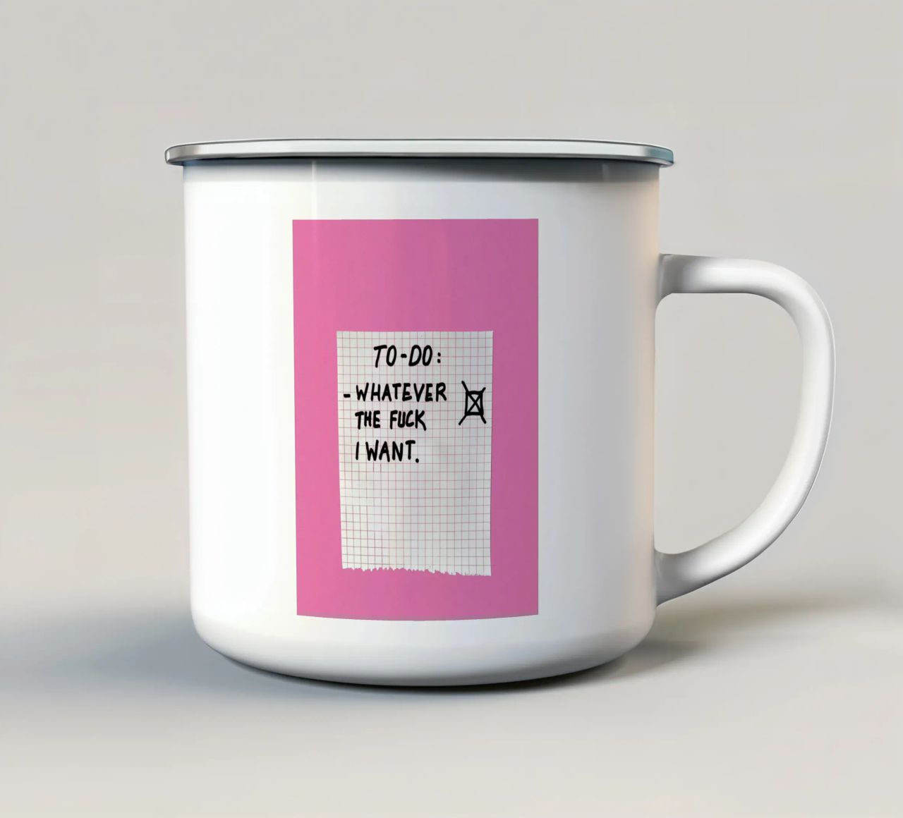 TO-DO tazza in smalto da thesoulhugclub