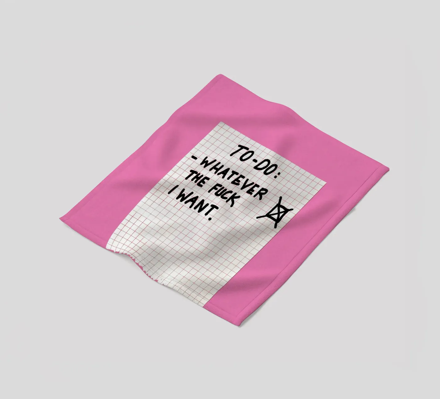 TO-DO fleecedeken van thesoulhugclub