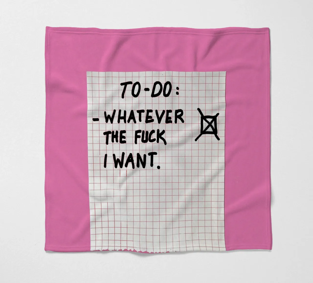 TO-DO fleecedeken van thesoulhugclub