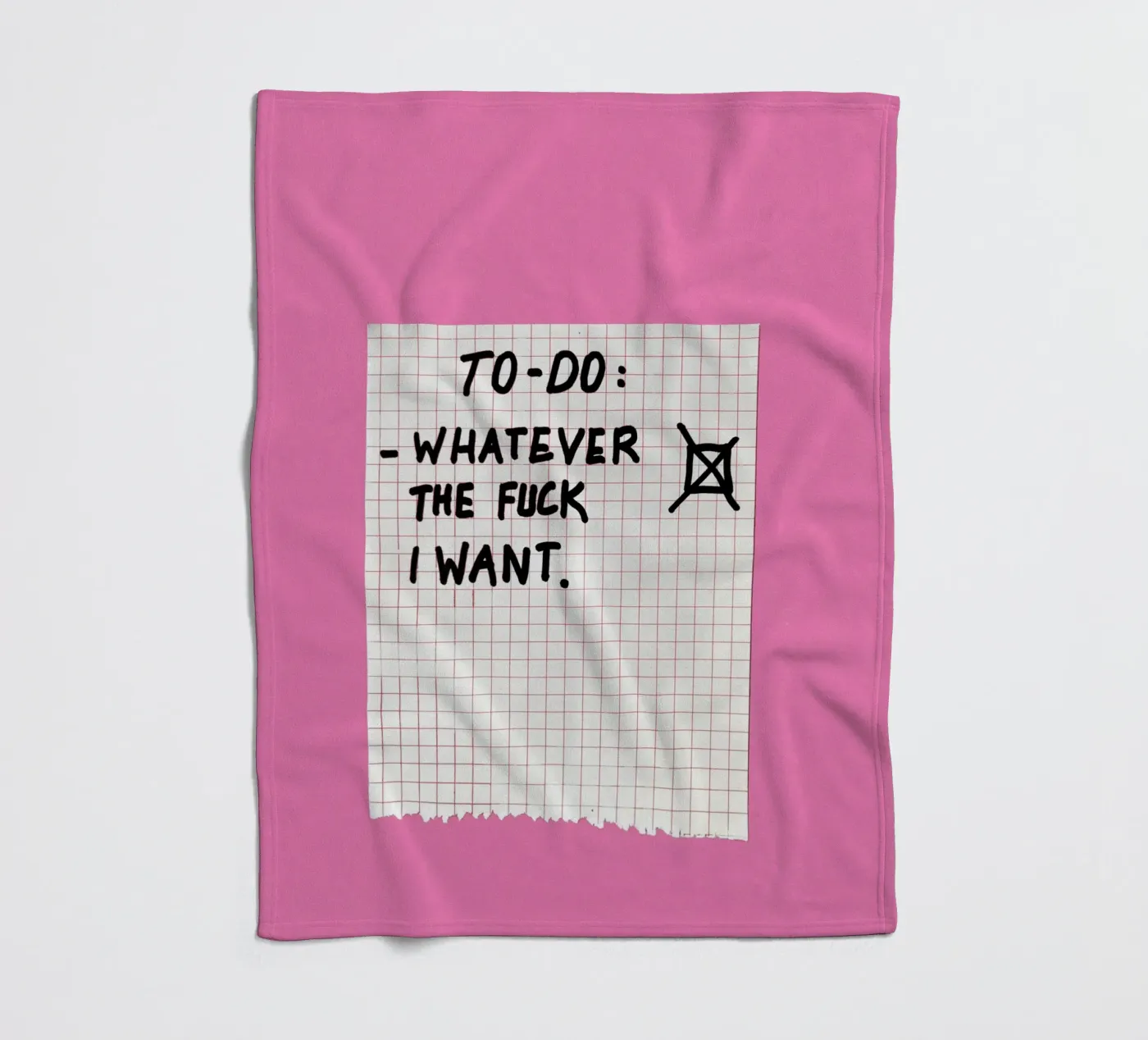 TO-DO fleecedeken van thesoulhugclub