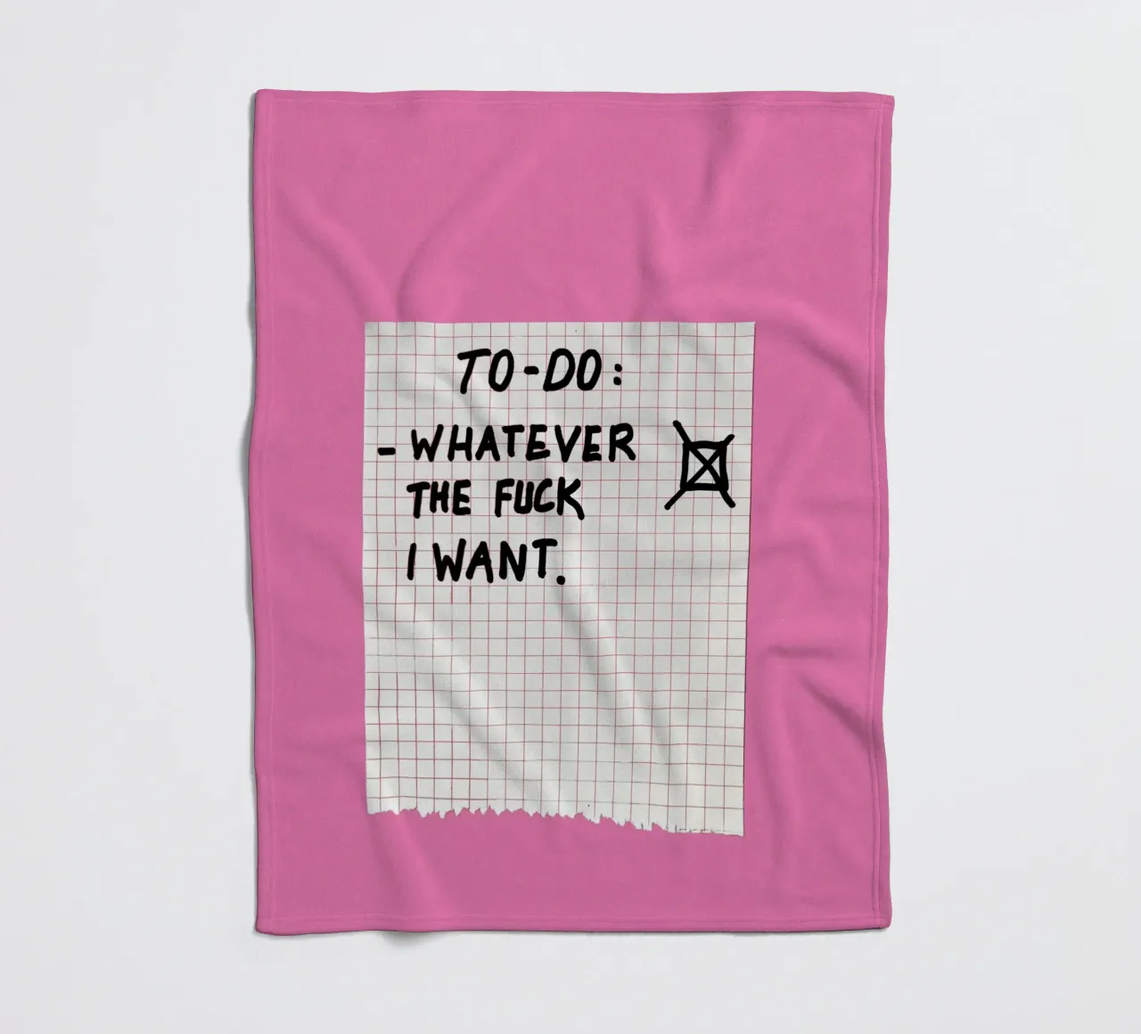 TO-DO fleecedeken van thesoulhugclub