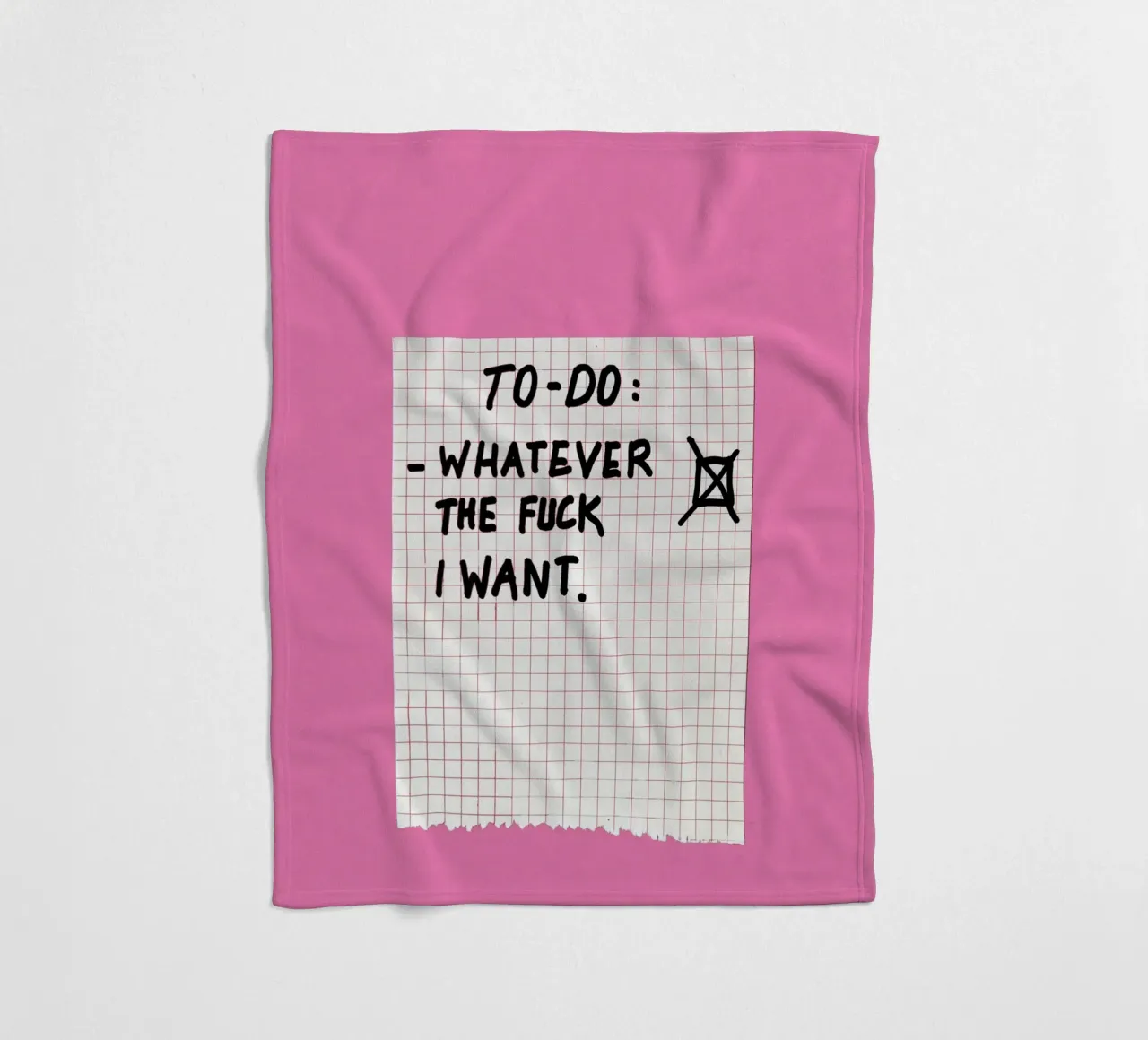 TO-DO fleecedeken van thesoulhugclub