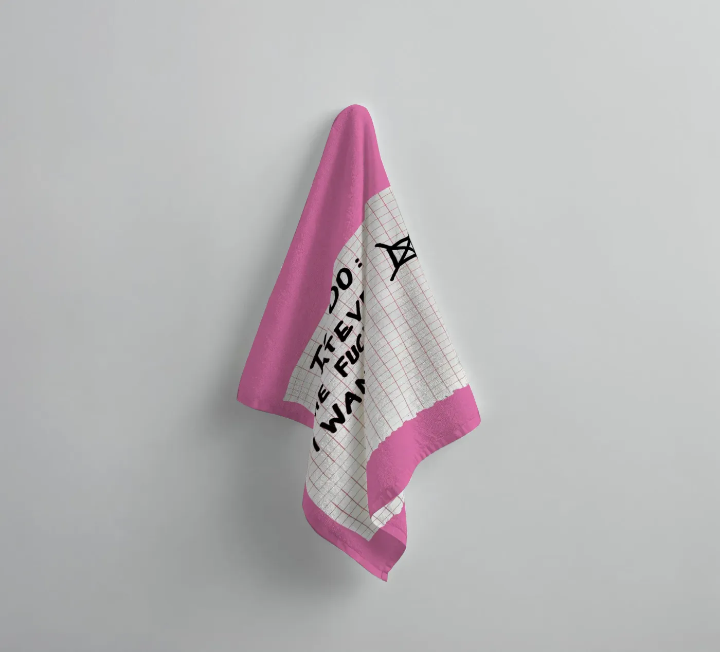 TO-DO towel by thesoulhugclub