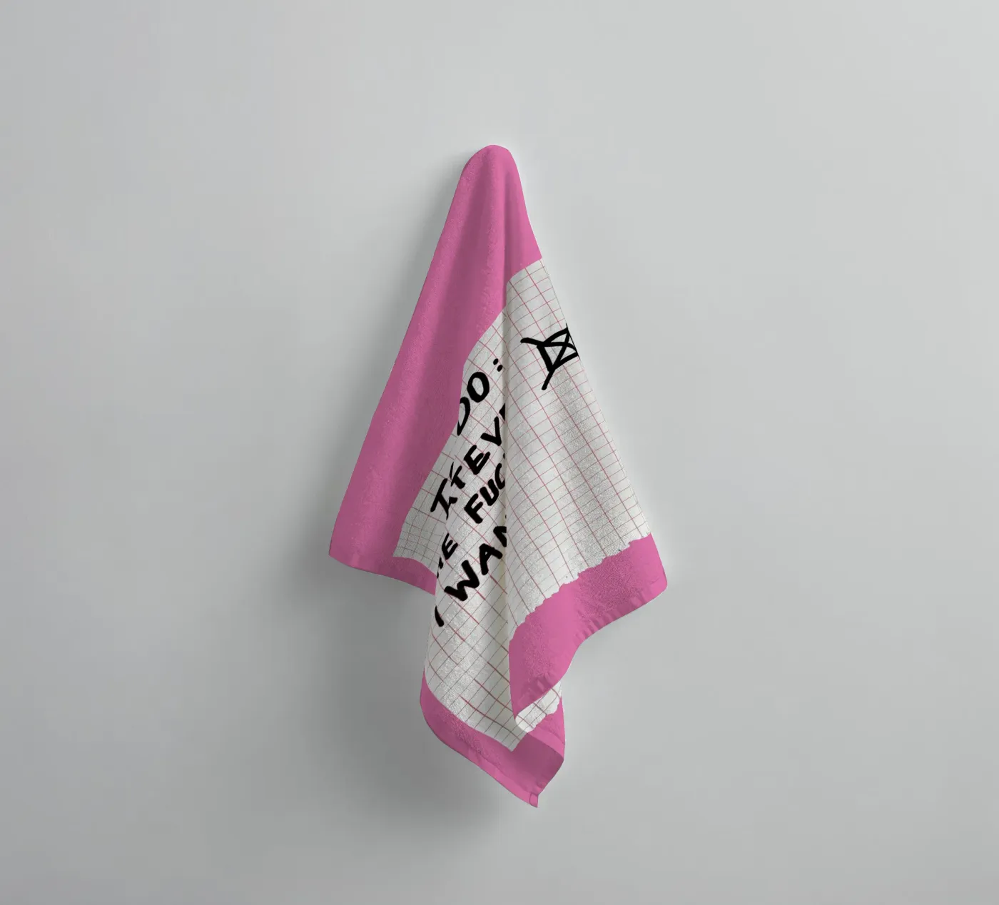 TO-DO towel by thesoulhugclub
