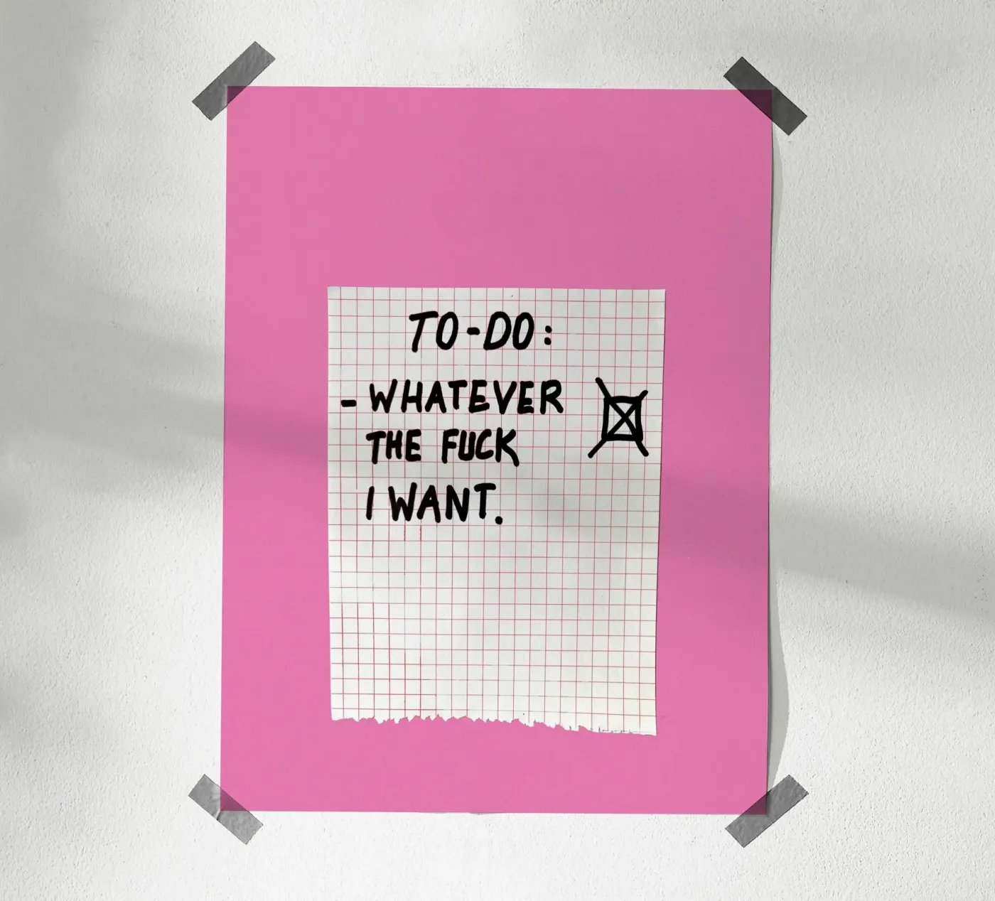 TO-DO Poster von thesoulhugclub