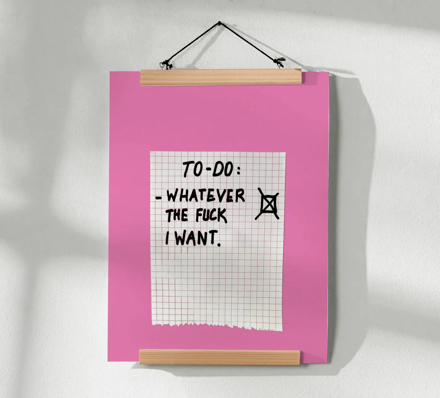 TO-DO Poster von thesoulhugclub