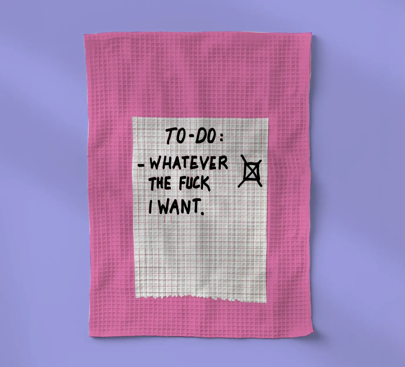 TO-DO torchon de thesoulhugclub
