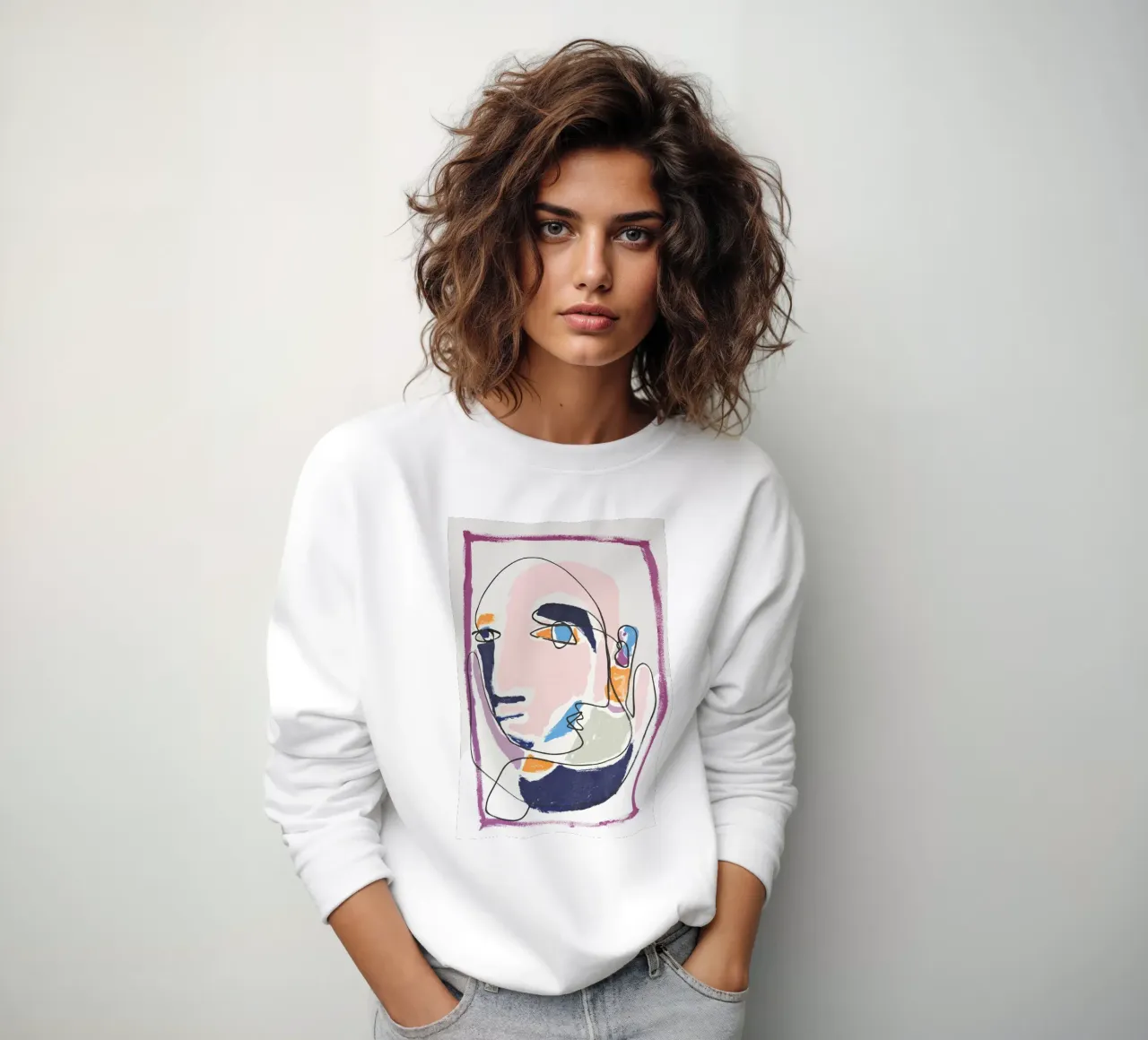 Pensate a felpa da Kunst und Kontrast