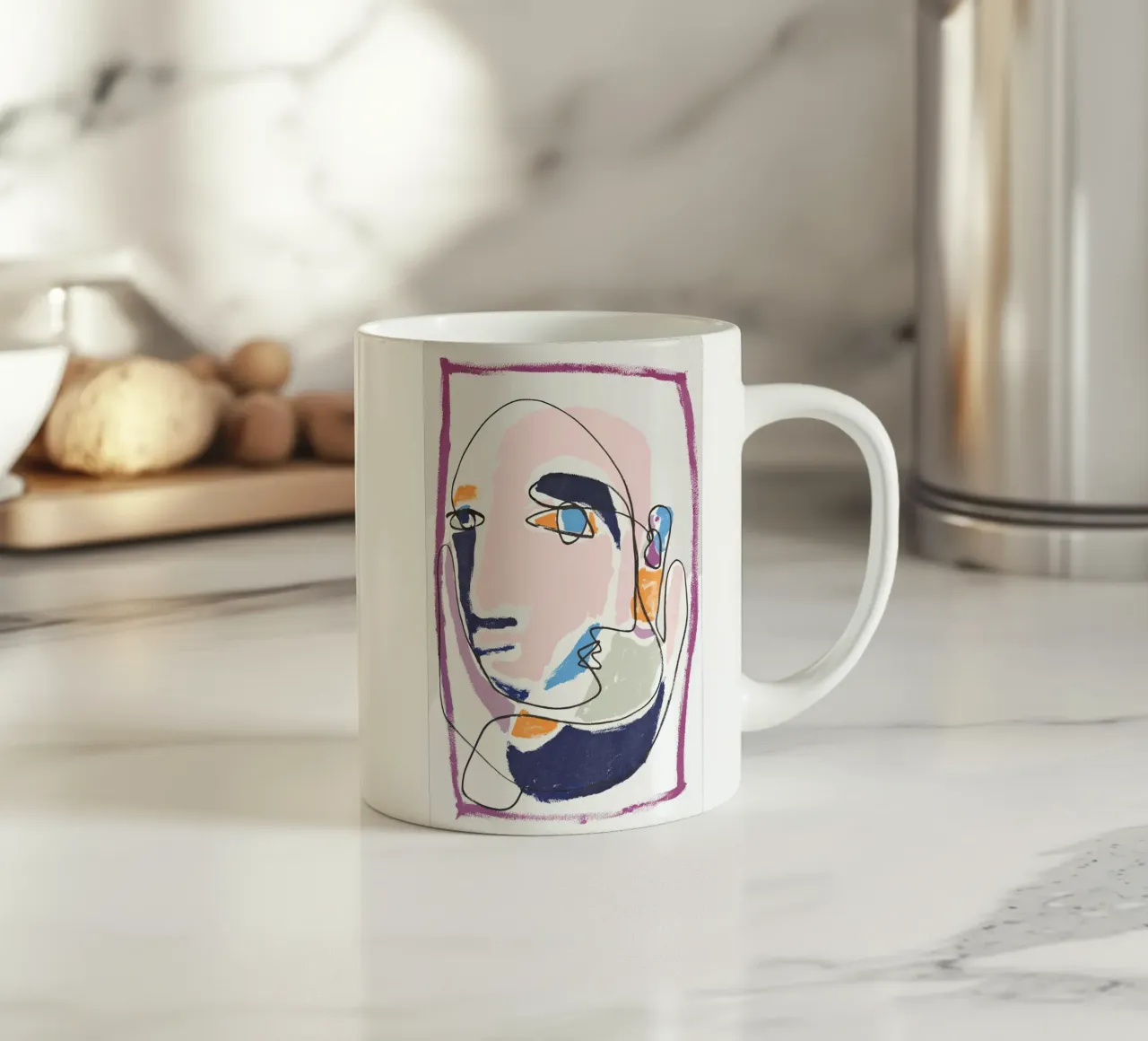 Pensate a tazza in ceramica da Kunst und Kontrast
