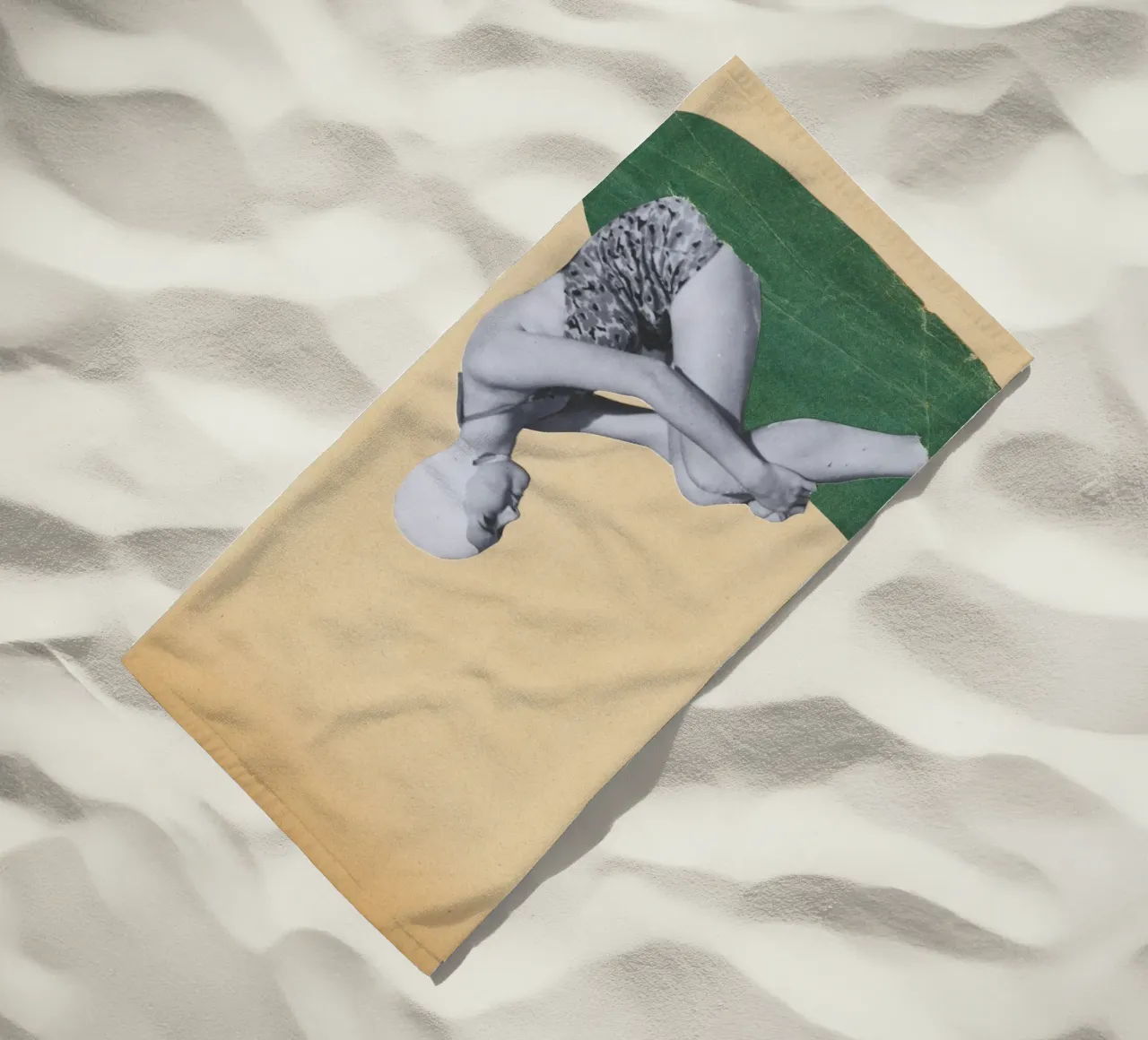 Pozzanghera della spiaggia telo mare da Cassia Beck Collage