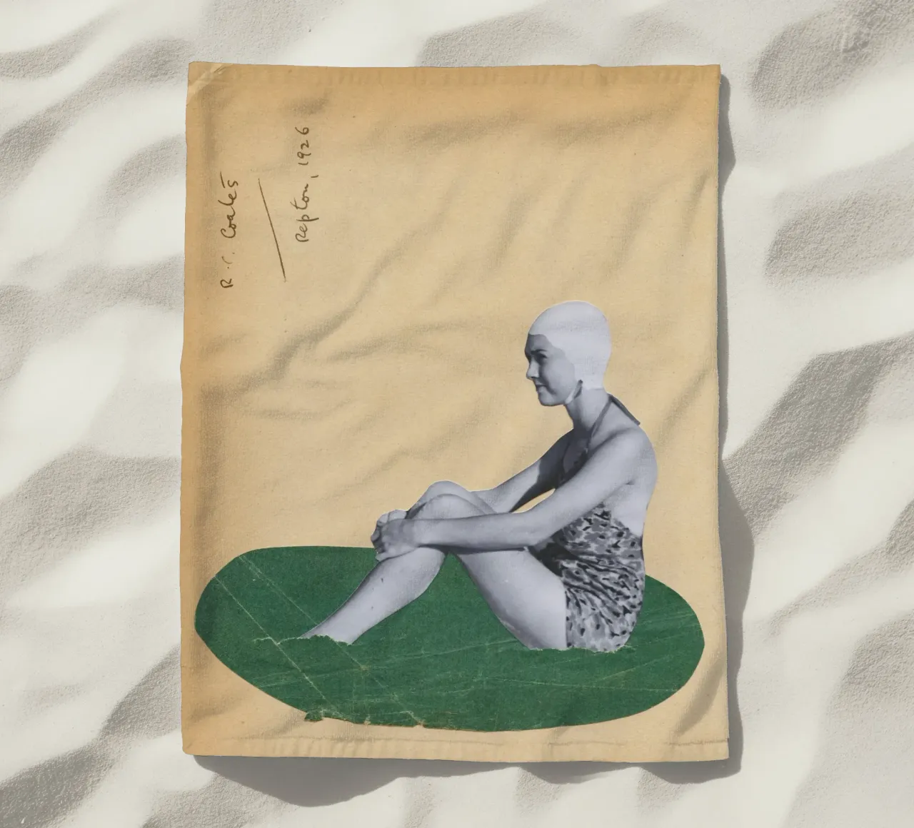 Pozzanghera della spiaggia telo mare da Cassia Beck Collage