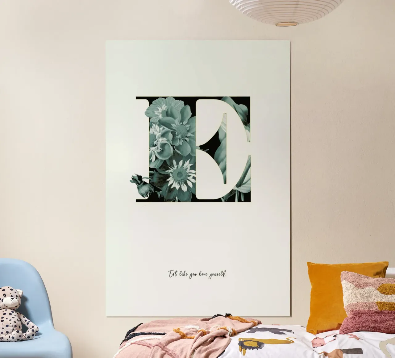 Flower Alphabet - E poster da Froilein Juno