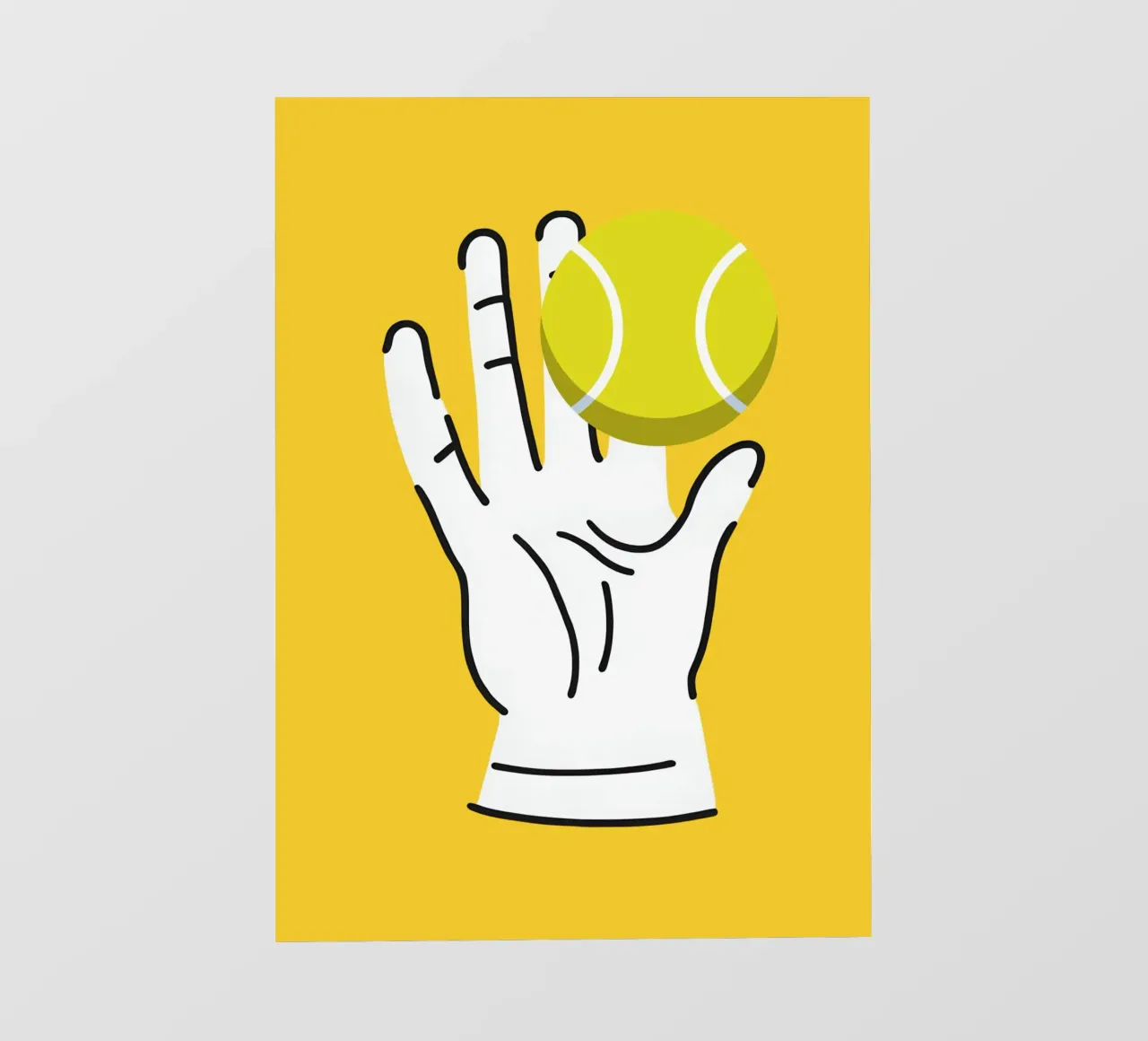hand and the ball telo in pvc da ramosashop