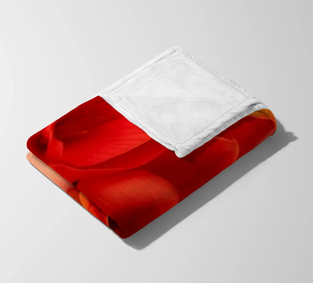 Bright orange and yellow blossoms arranged beautifully fleece blanket by DesignDoodle