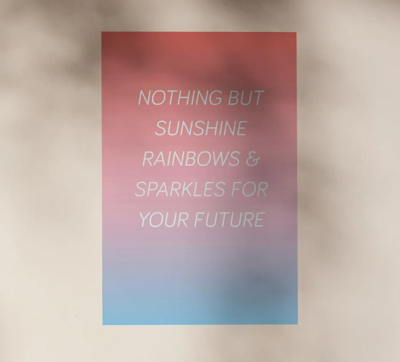 Your Future pellicola backlit da Oh Darling