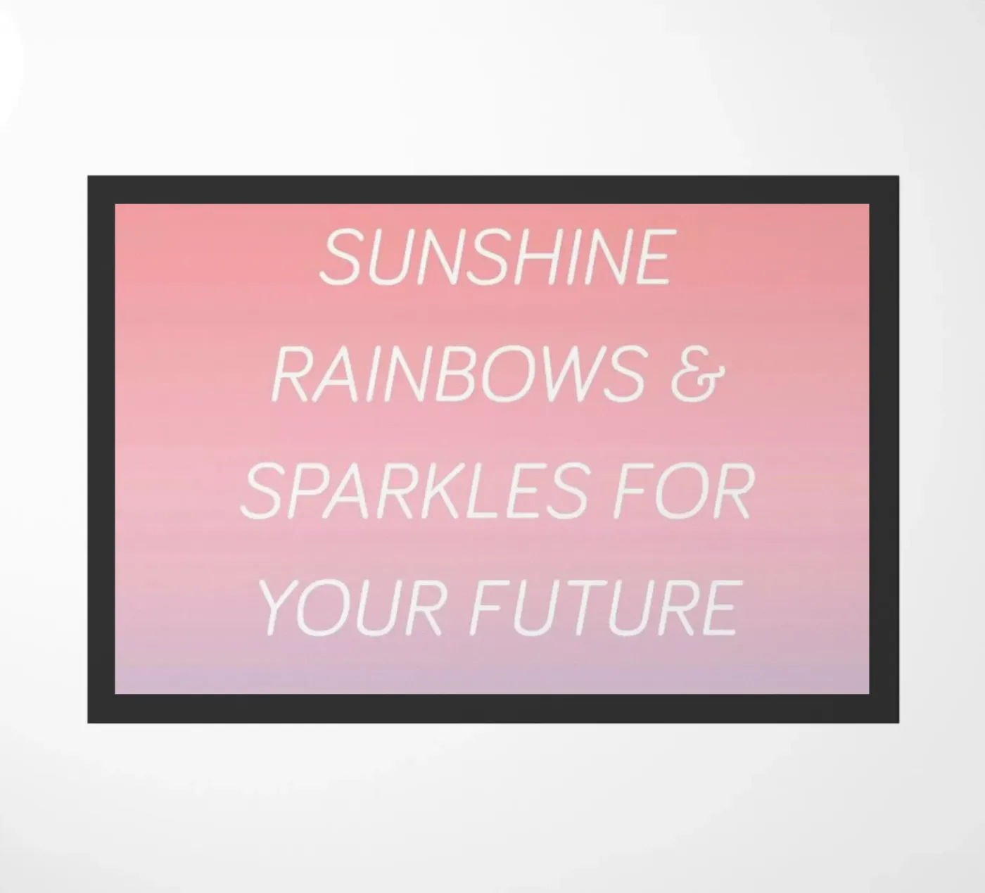 Your Future deurmat van Oh Darling