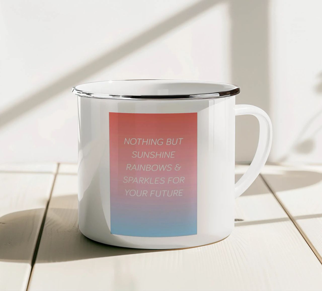 Your Future tazza in smalto da Oh Darling