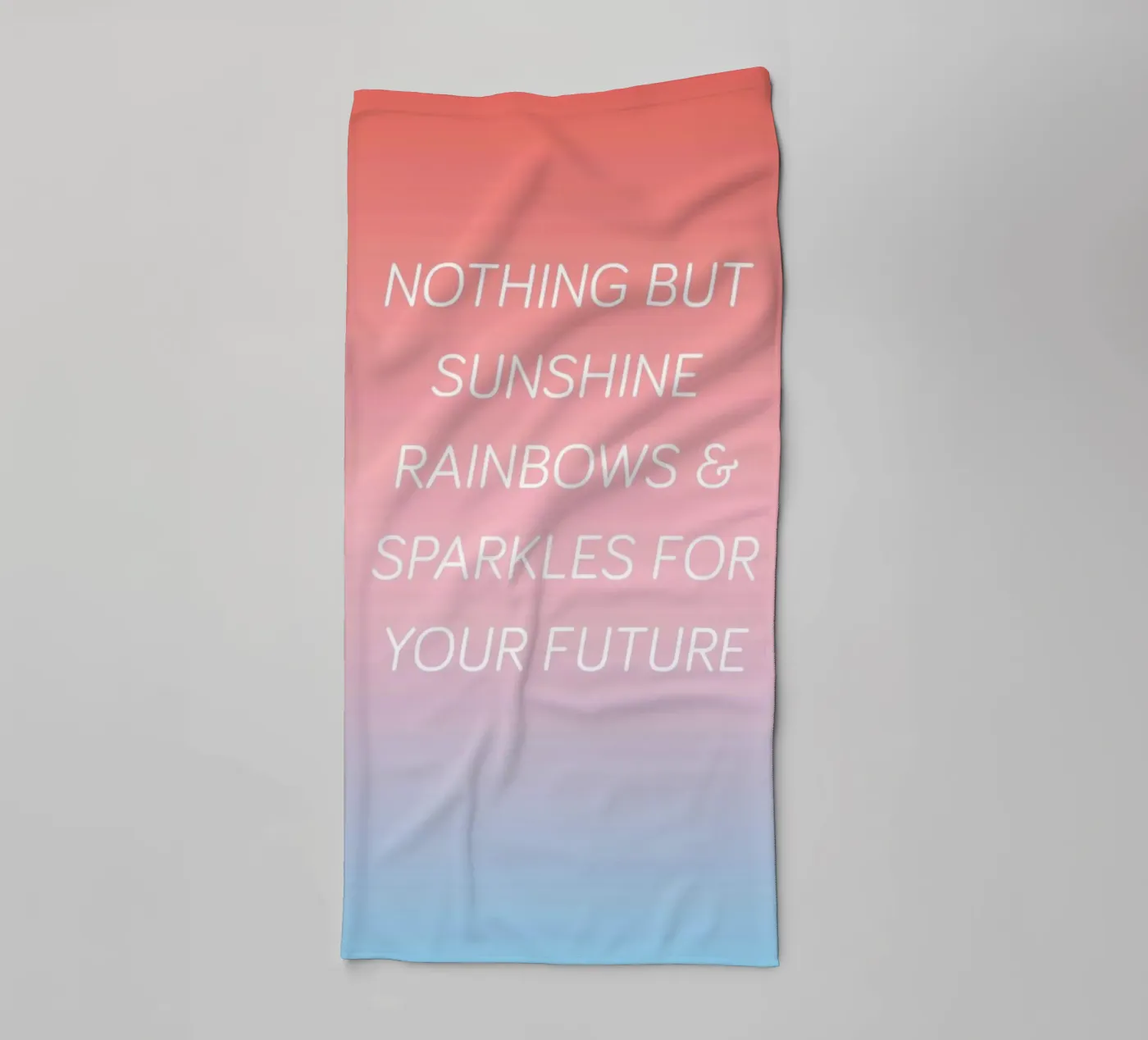 Your Future towel by Oh Darling