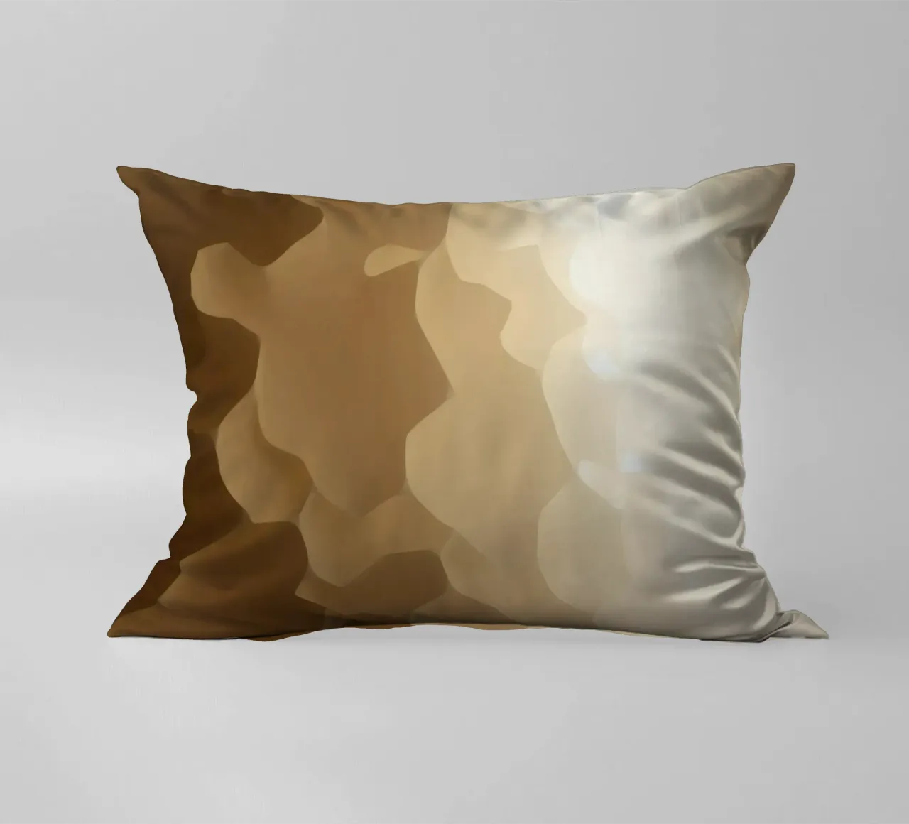 Honeycomb structure illuminated by soft light decorative cushion by DesignDoodle