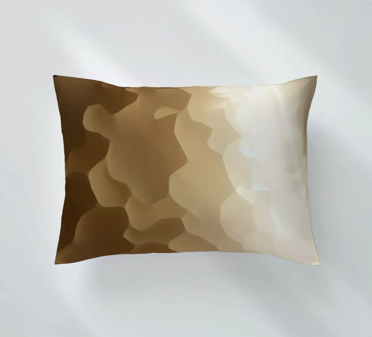 Honeycomb structure illuminated by soft light decorative cushion by DesignDoodle