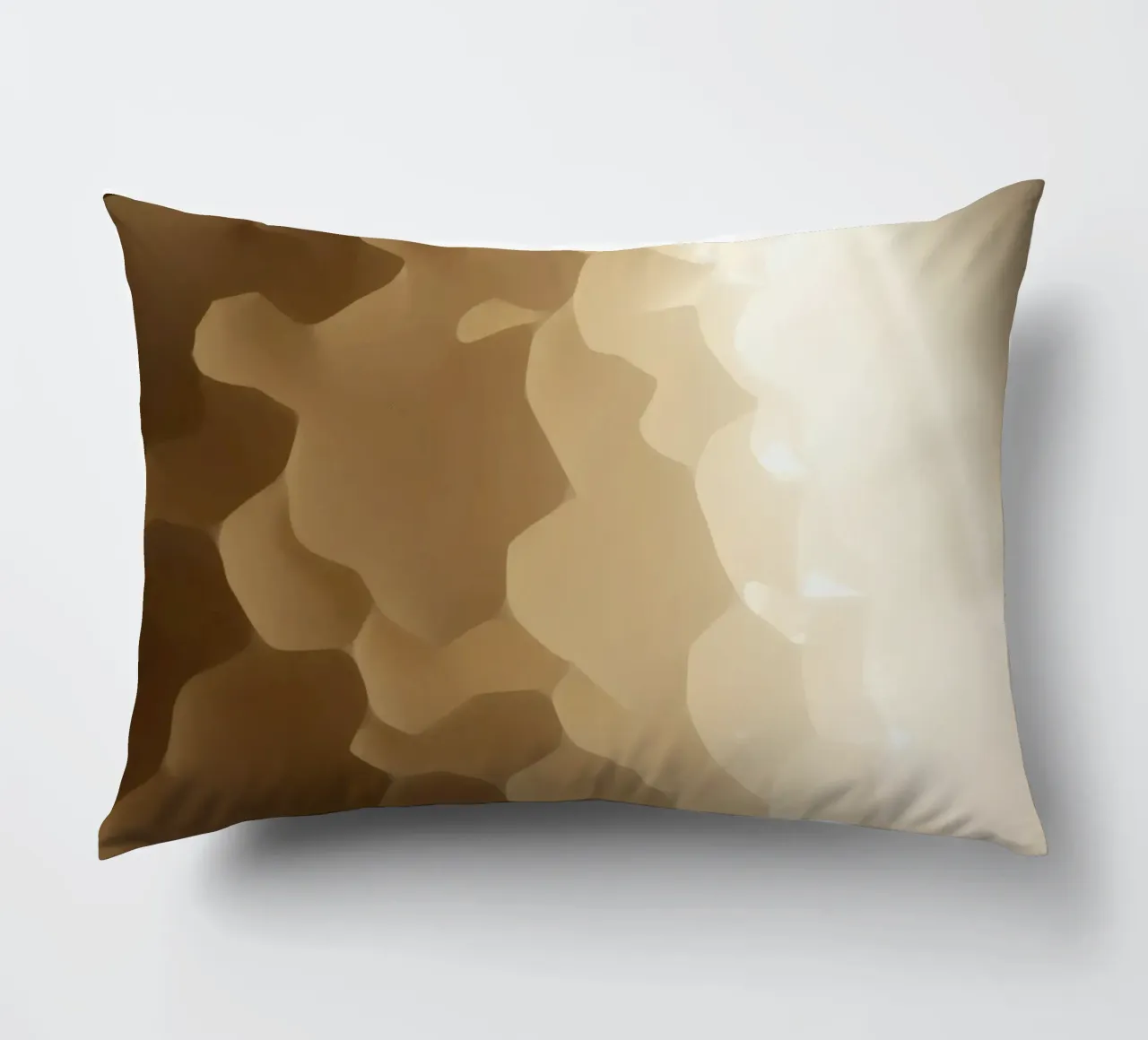 Honeycomb structure illuminated by soft light decorative cushion by DesignDoodle