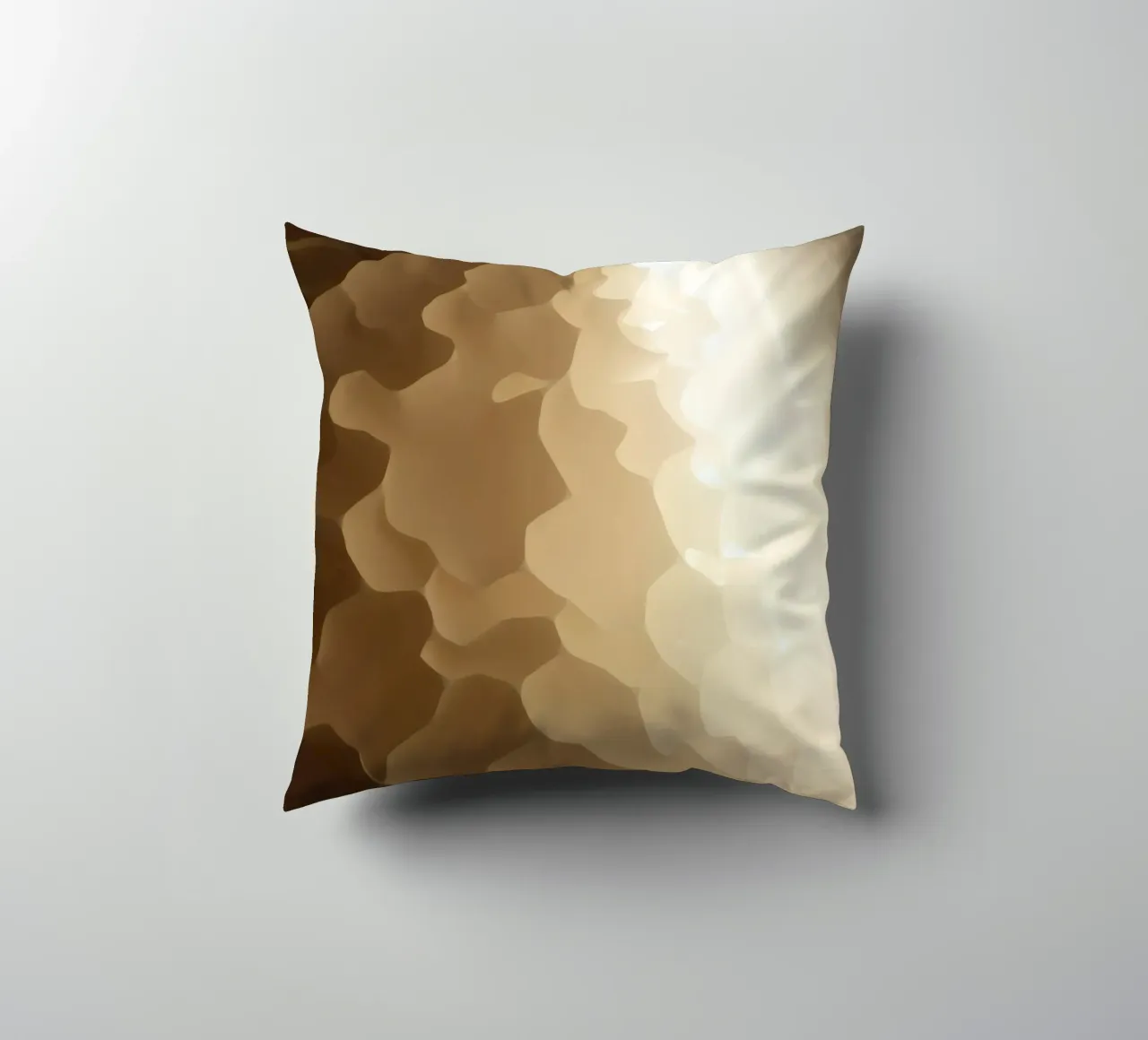 Honeycomb structure illuminated by soft light decorative cushion by DesignDoodle