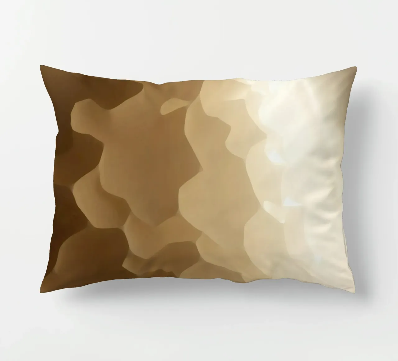 Honeycomb structure illuminated by soft light decorative cushion by DesignDoodle