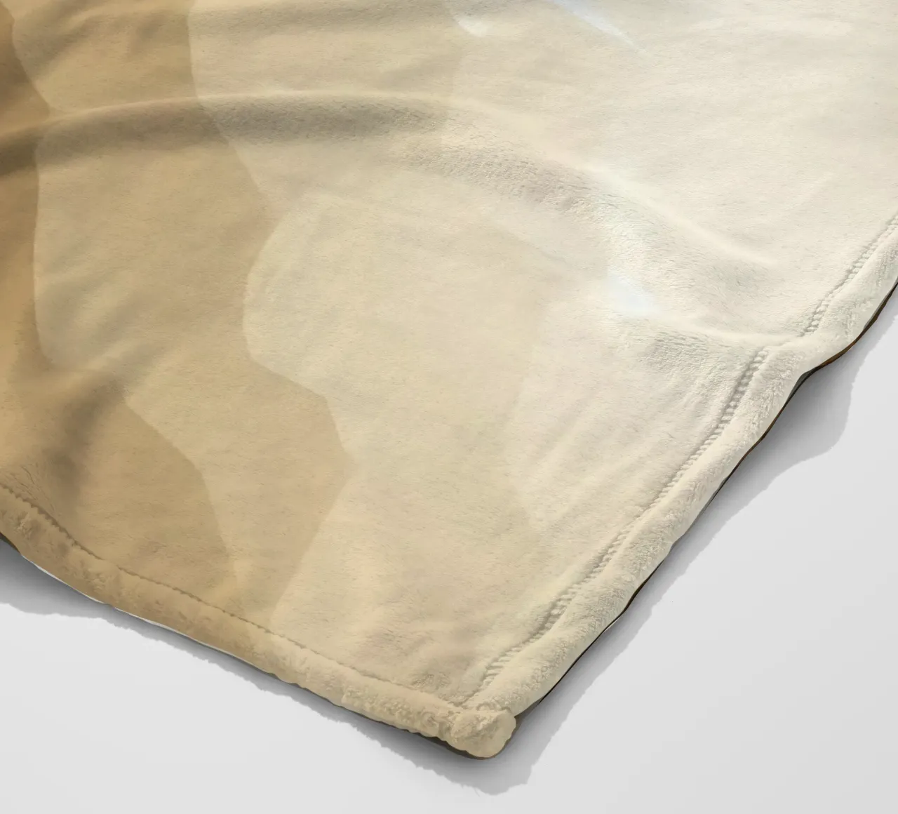 Honeycomb structure illuminated by soft light fleece blanket by DesignDoodle