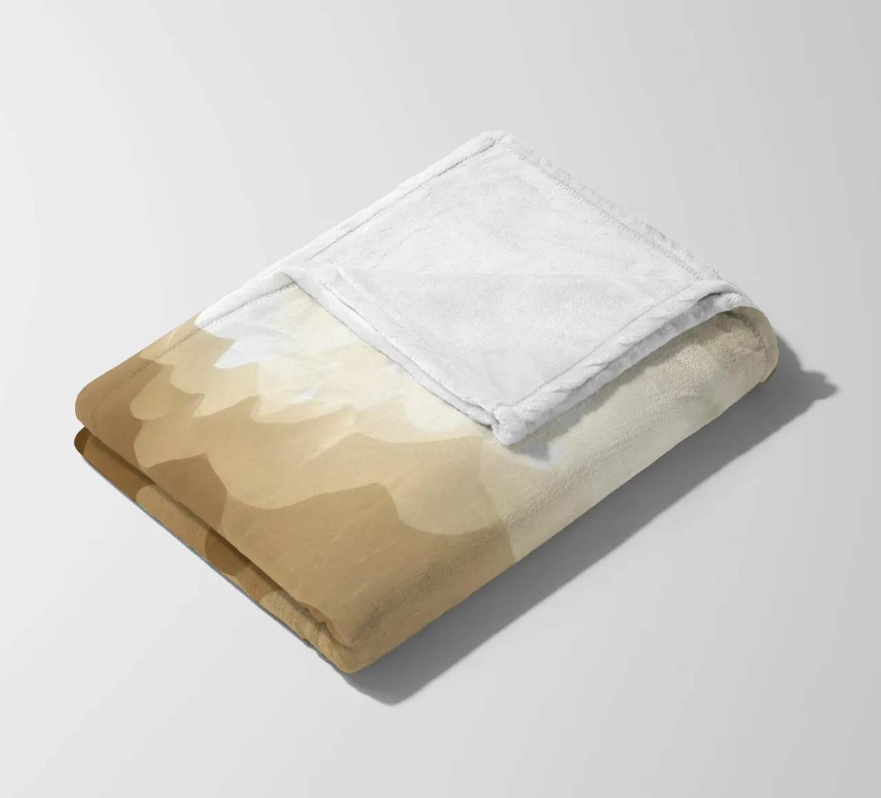 Honeycomb structure illuminated by soft light fleece blanket by DesignDoodle