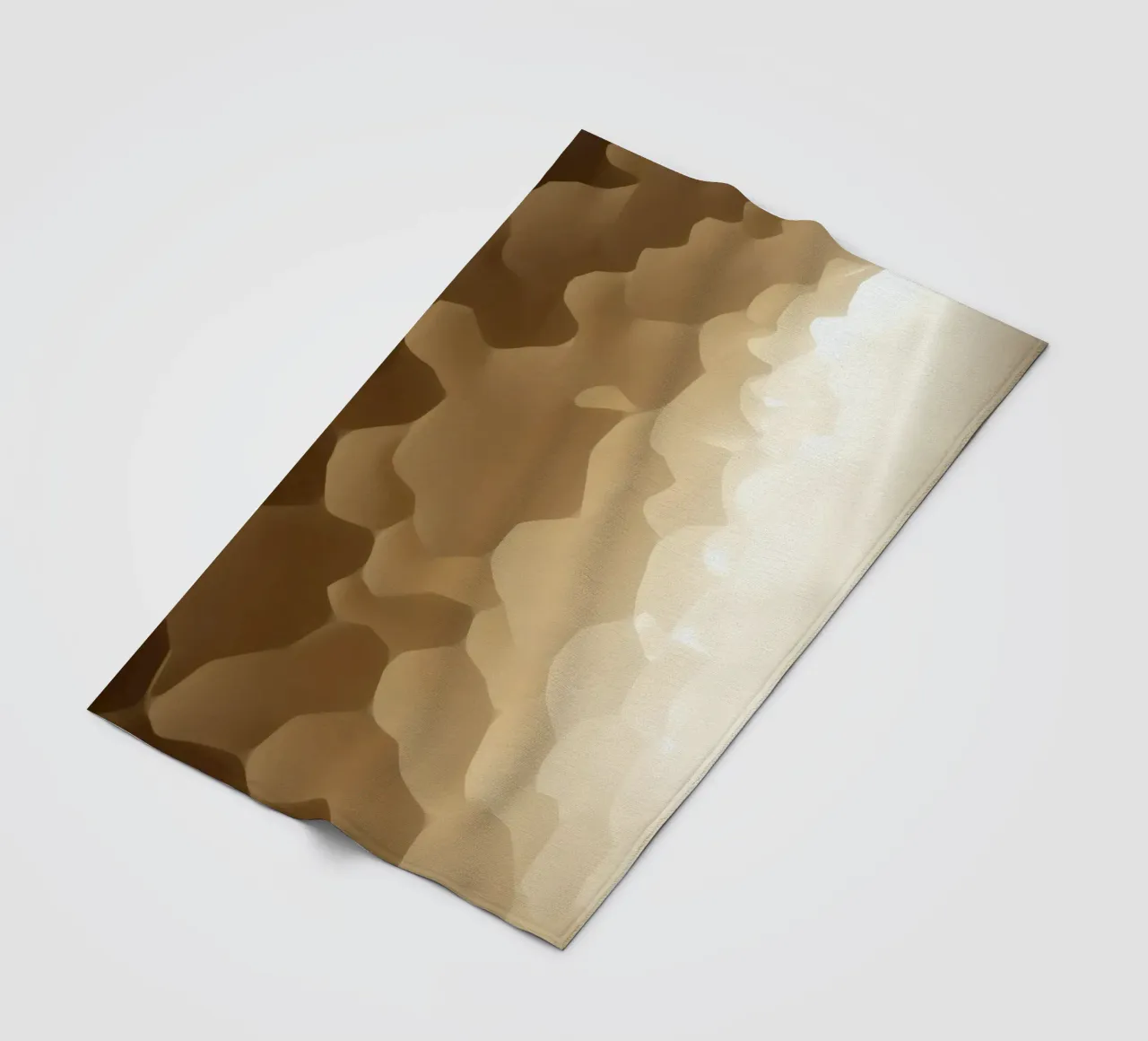 Honeycomb structure illuminated by soft light fleece blanket by DesignDoodle