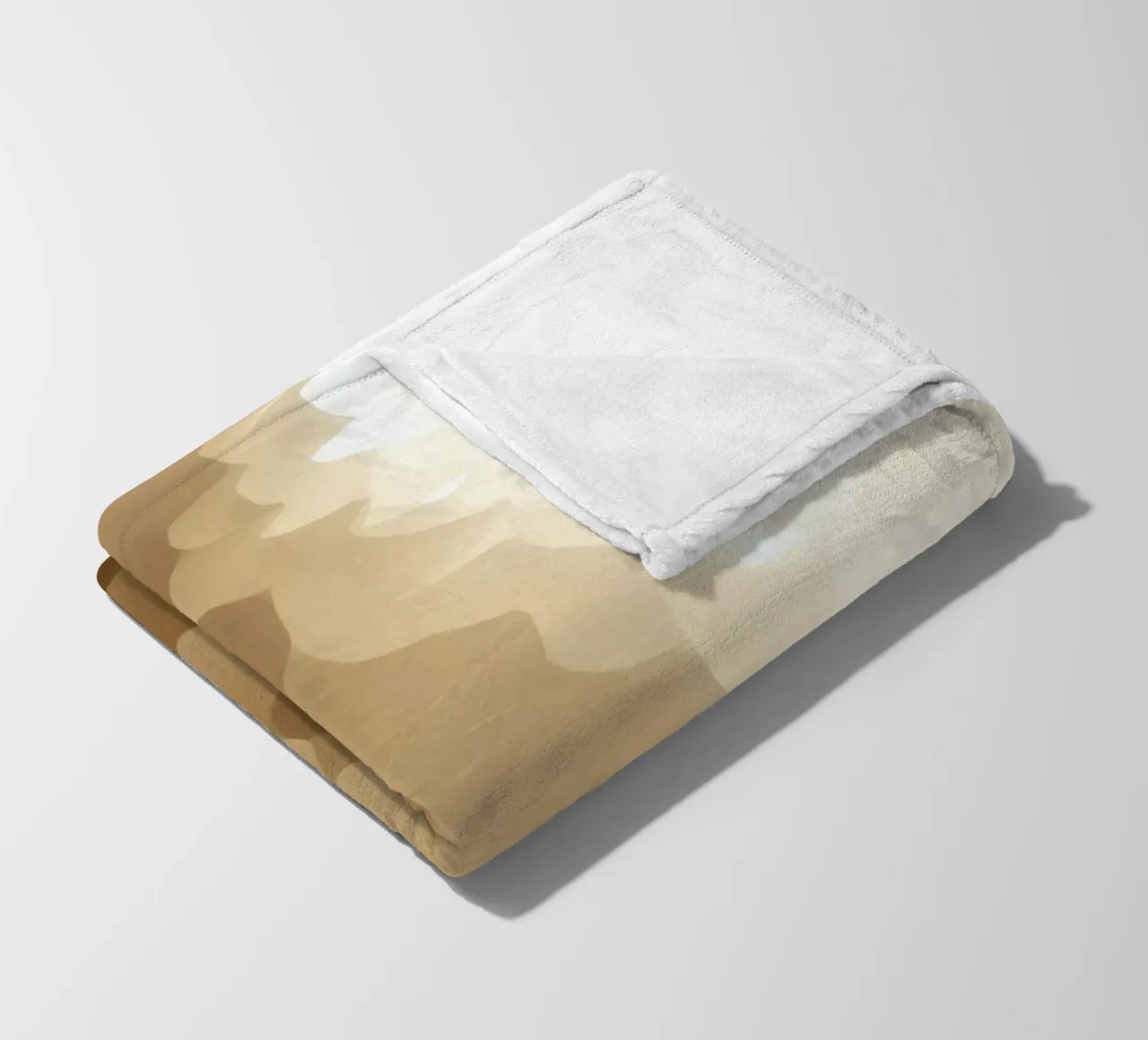 Honeycomb structure illuminated by soft light fleece blanket by DesignDoodle