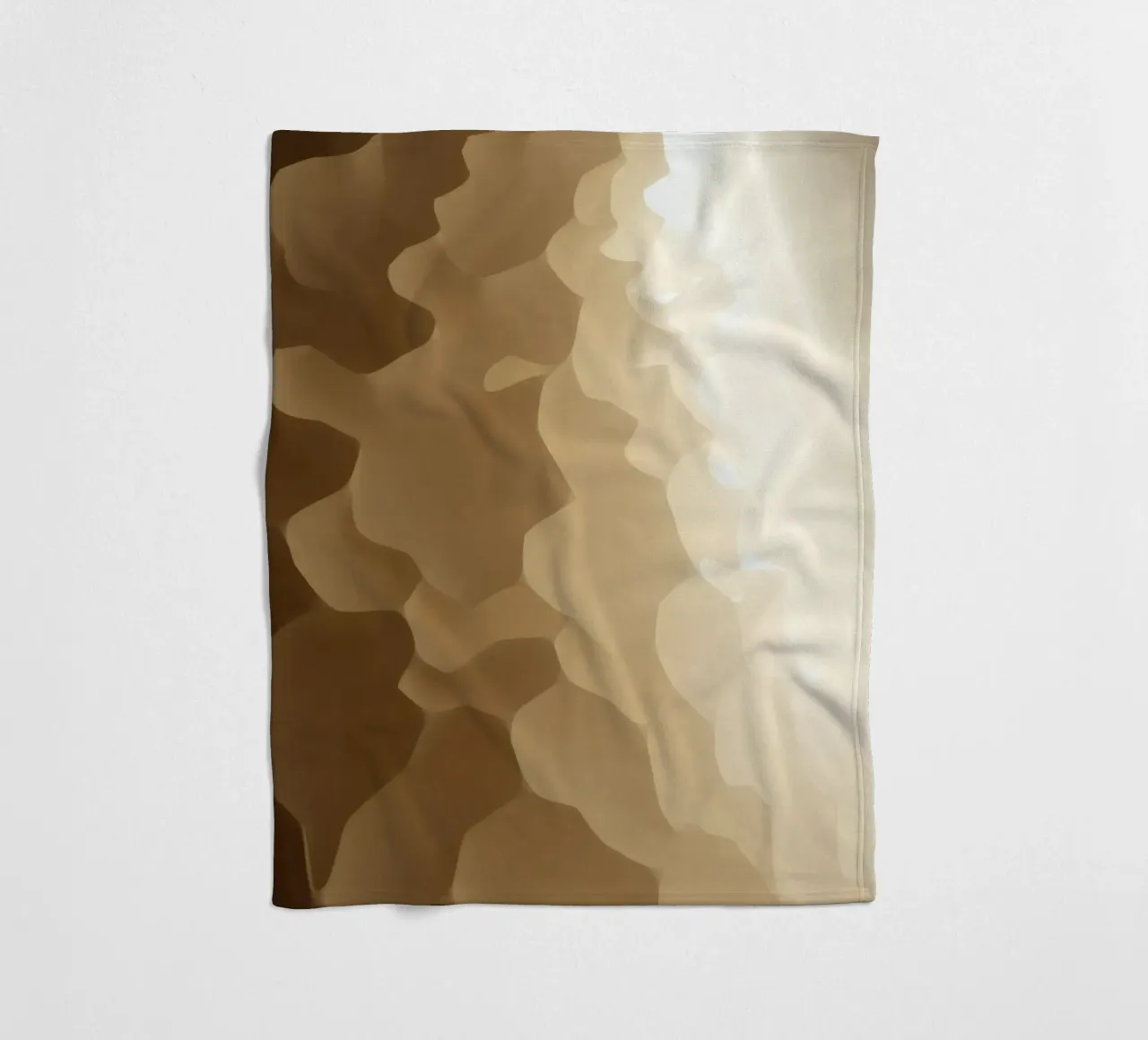 Honeycomb structure illuminated by soft light fleece blanket by DesignDoodle