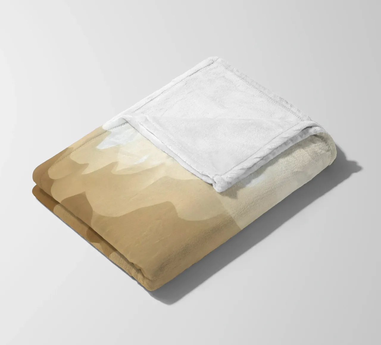 Honeycomb structure illuminated by soft light fleece blanket by DesignDoodle