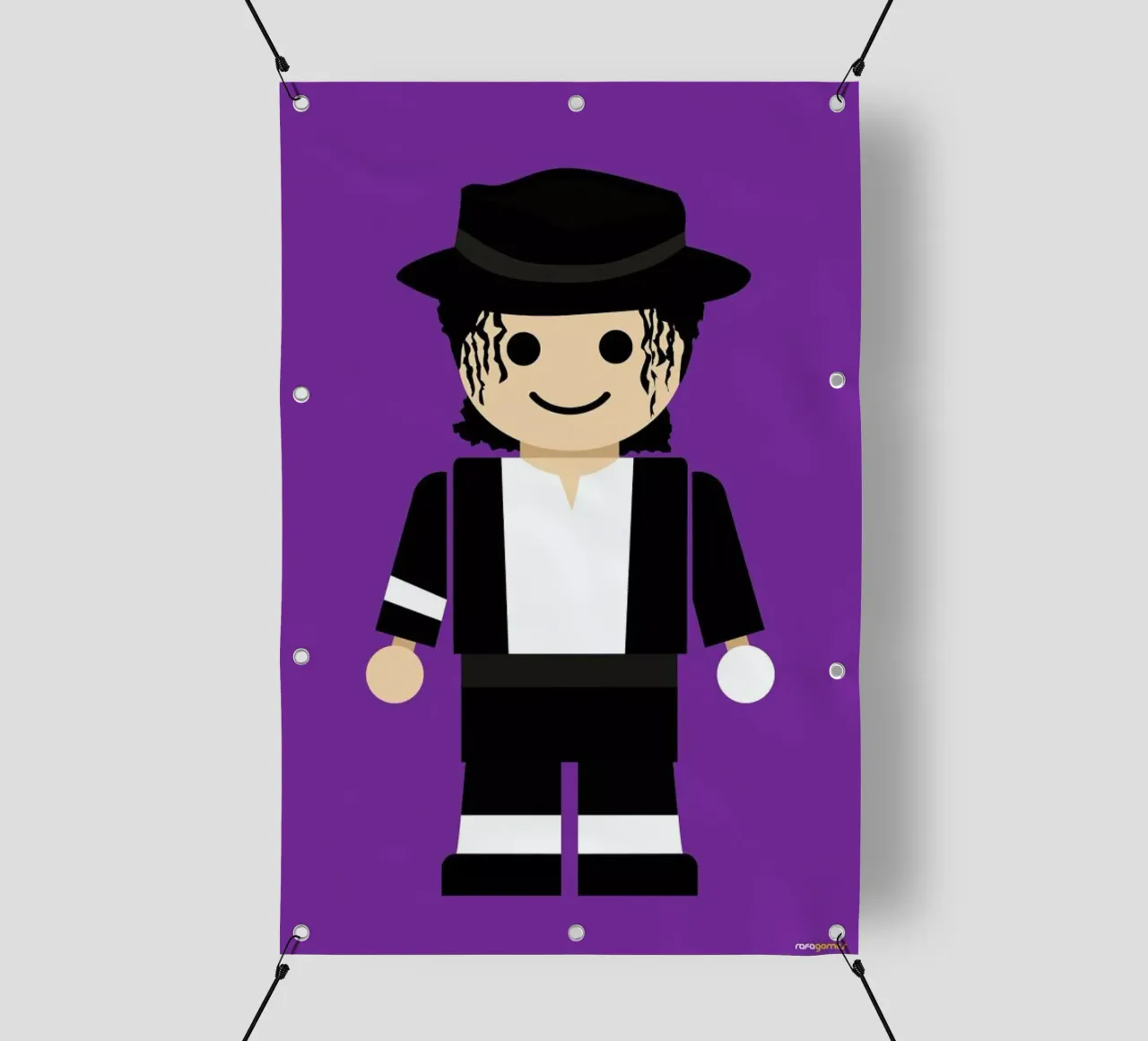 Michael Jackson Toy telo in pvc da Rafa Gomes