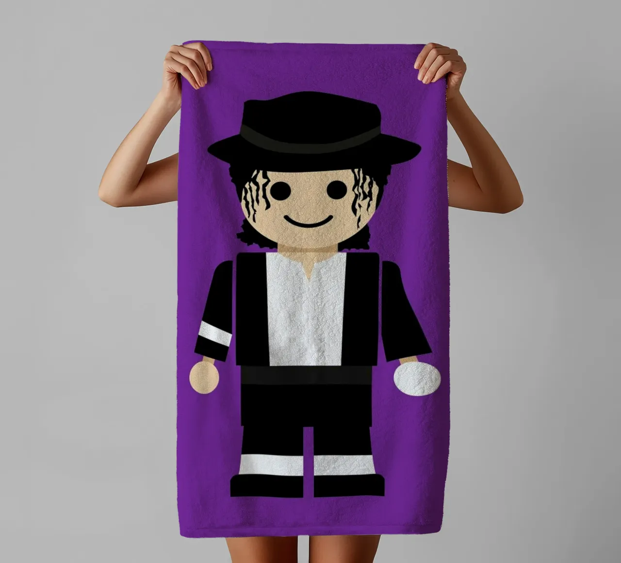 Michael Jackson Toy asciugamano da bagno da Rafa Gomes